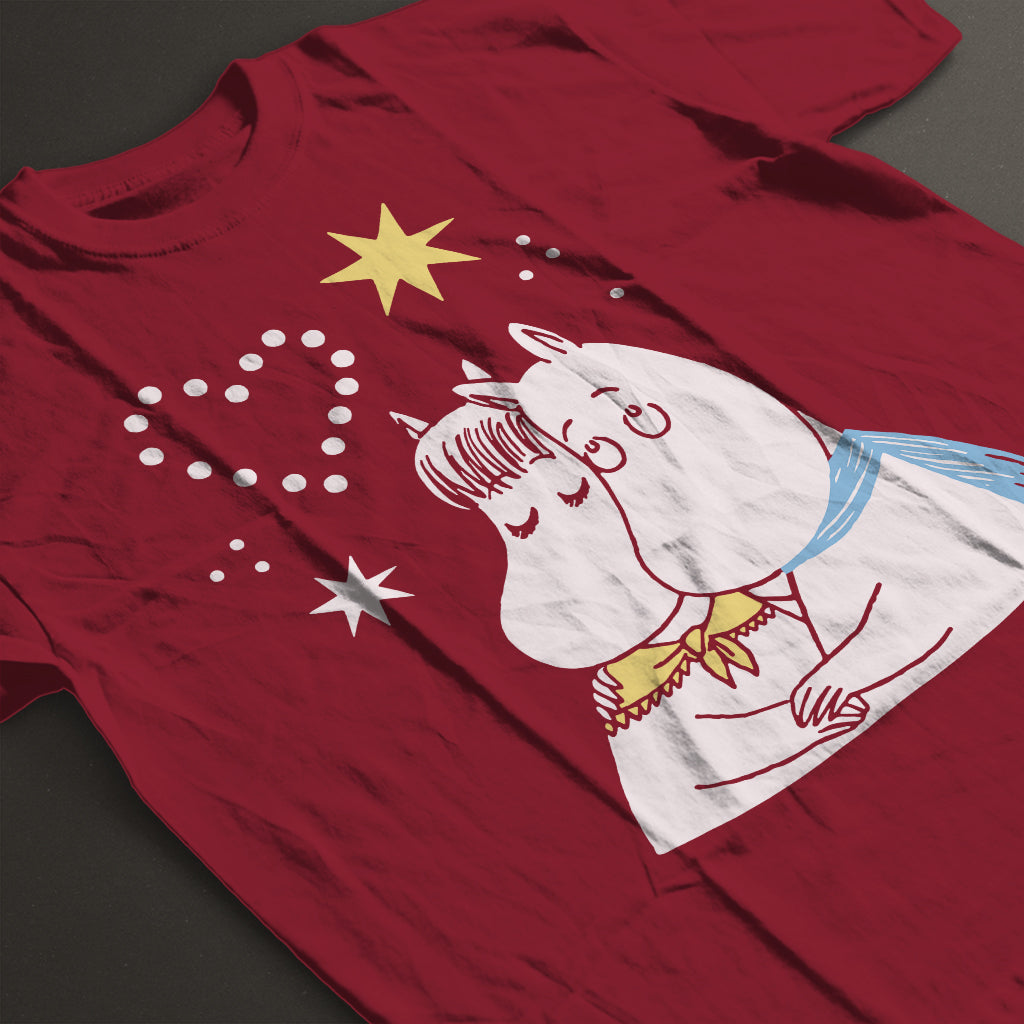 Sniff's Winter Star Moomintroll & Snorkmaiden Adult T-Shirt