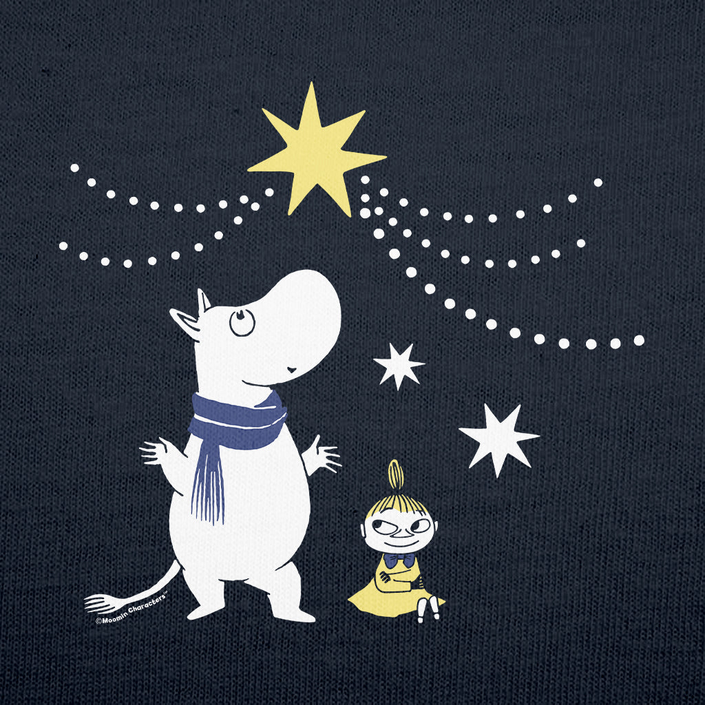 Sniff's Winter Star Moomintroll & Little My Adult T-Shirt