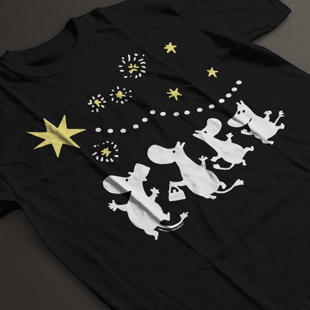 Moomin Sniff's Winter Star Family Celebrations Adult T-Shirt