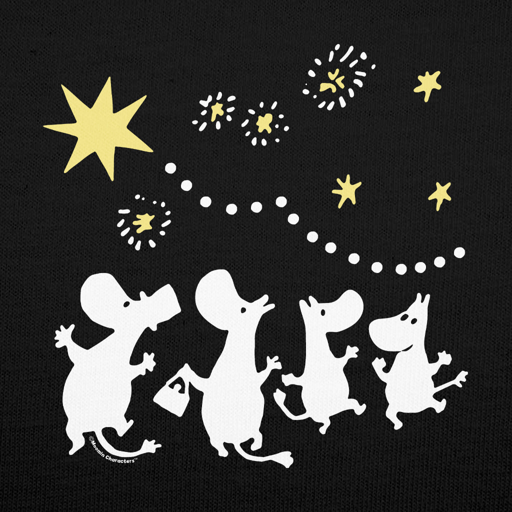 Moomin Sniff's Winter Star Family Celebrations Adult T-Shirt