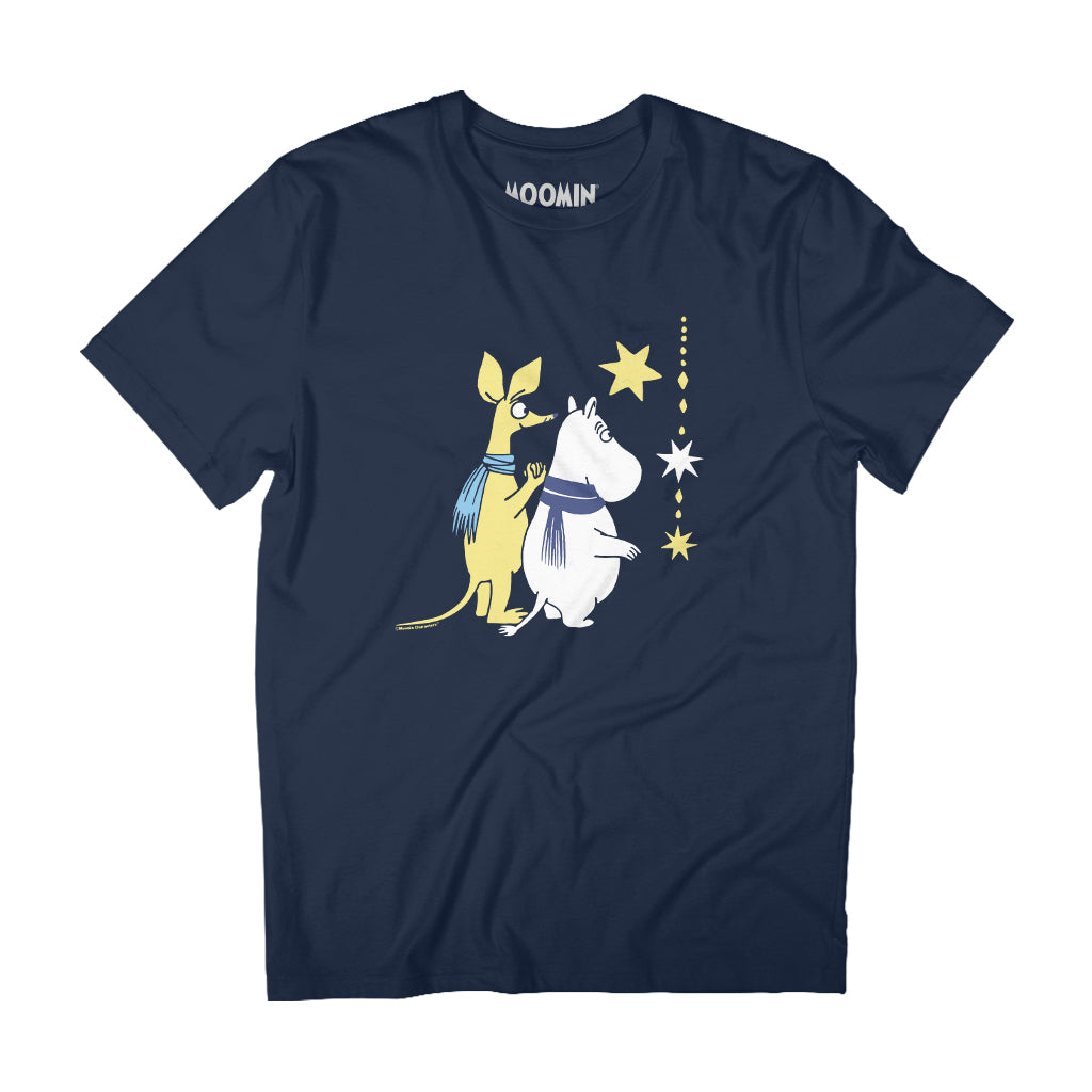 Sniff's Winter Star & Moomintroll Adult T-Shirt