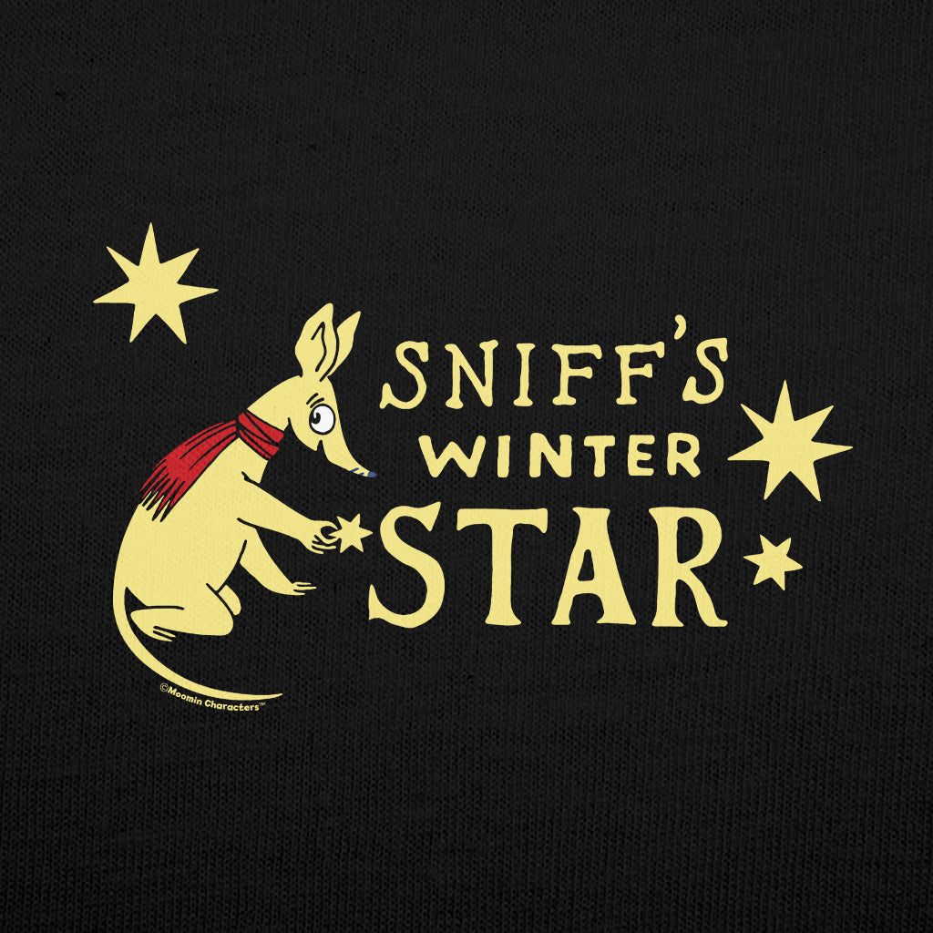 Moomin Sniffs Winter Star Adult T-Shirt