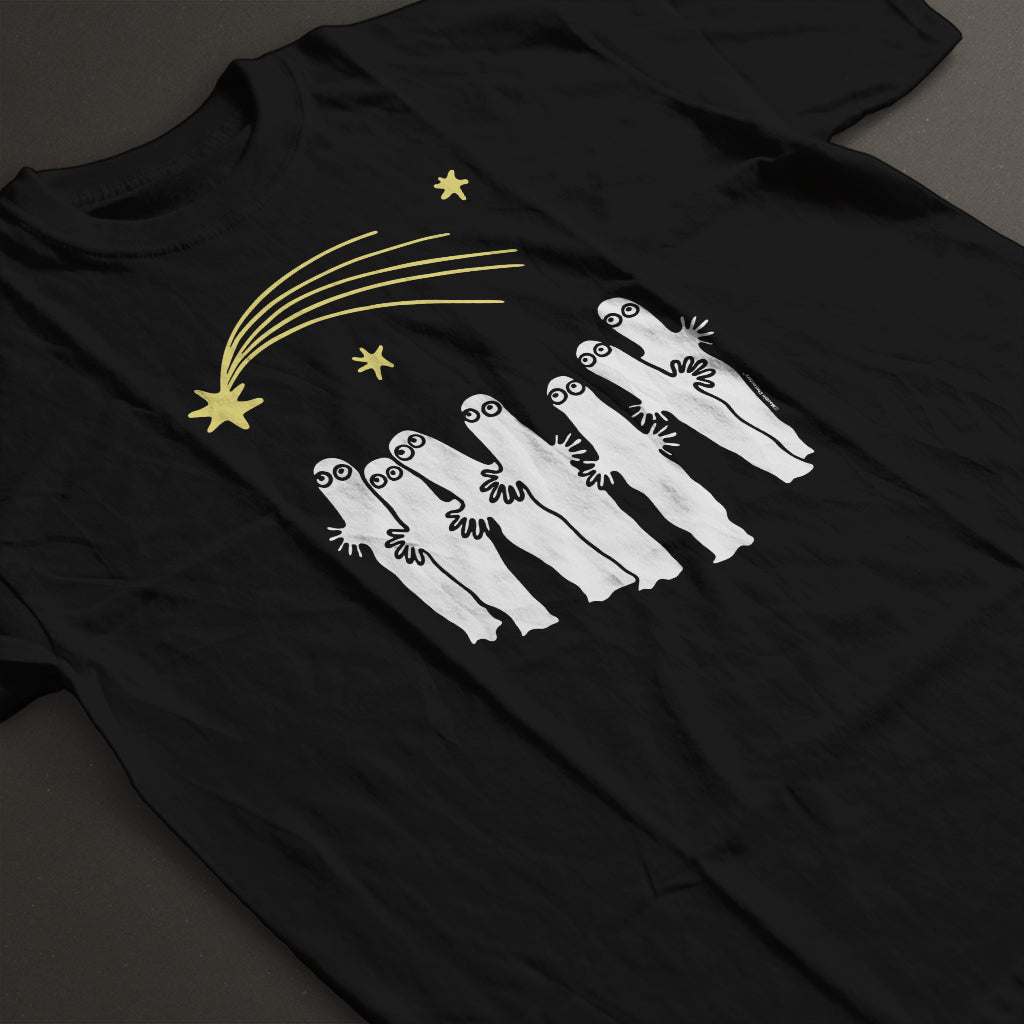 Moomin Sniff's Winter Star Hattifatteners Adult T-Shirt