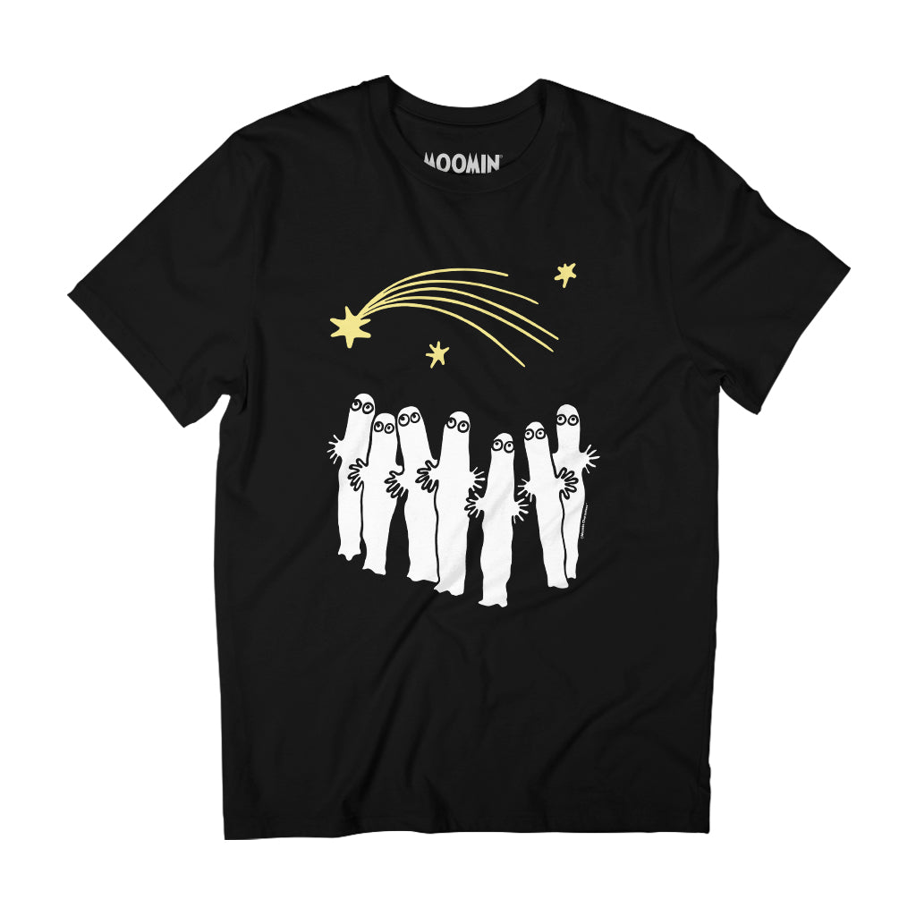 Moomin Sniff's Winter Star Hattifatteners Adult T-Shirt