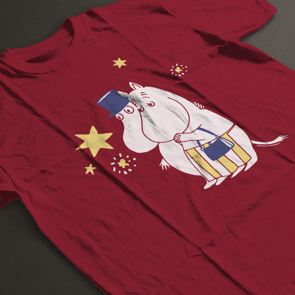 Sniff's Winter Star Moominpappa & Moominmamma Adult T-Shirt