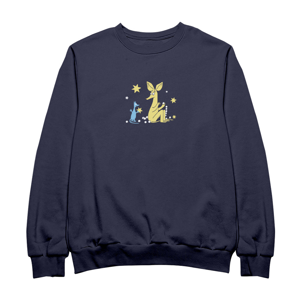 Sniff's Winter Star Snowball Fun Adult Sweatshirt
