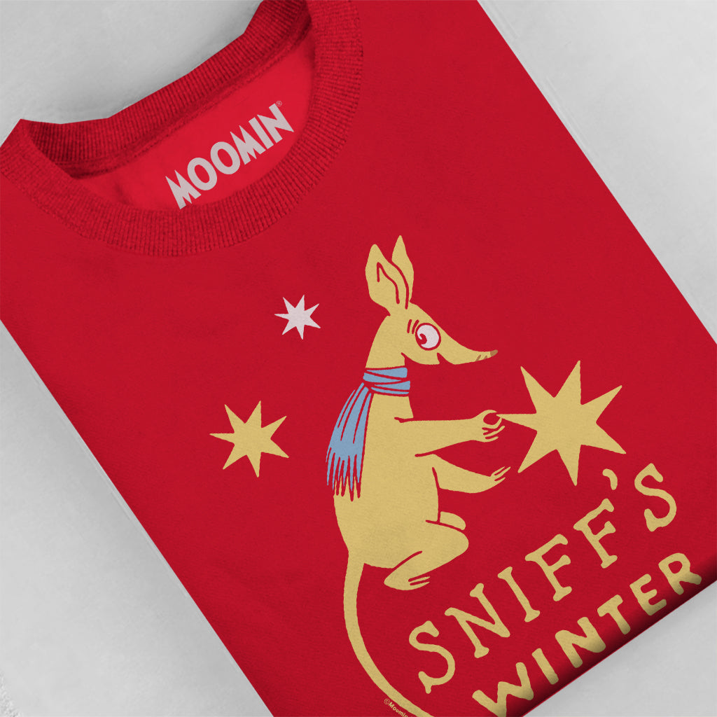 Sniff's Winter Star Delight Adult Sweatshirt