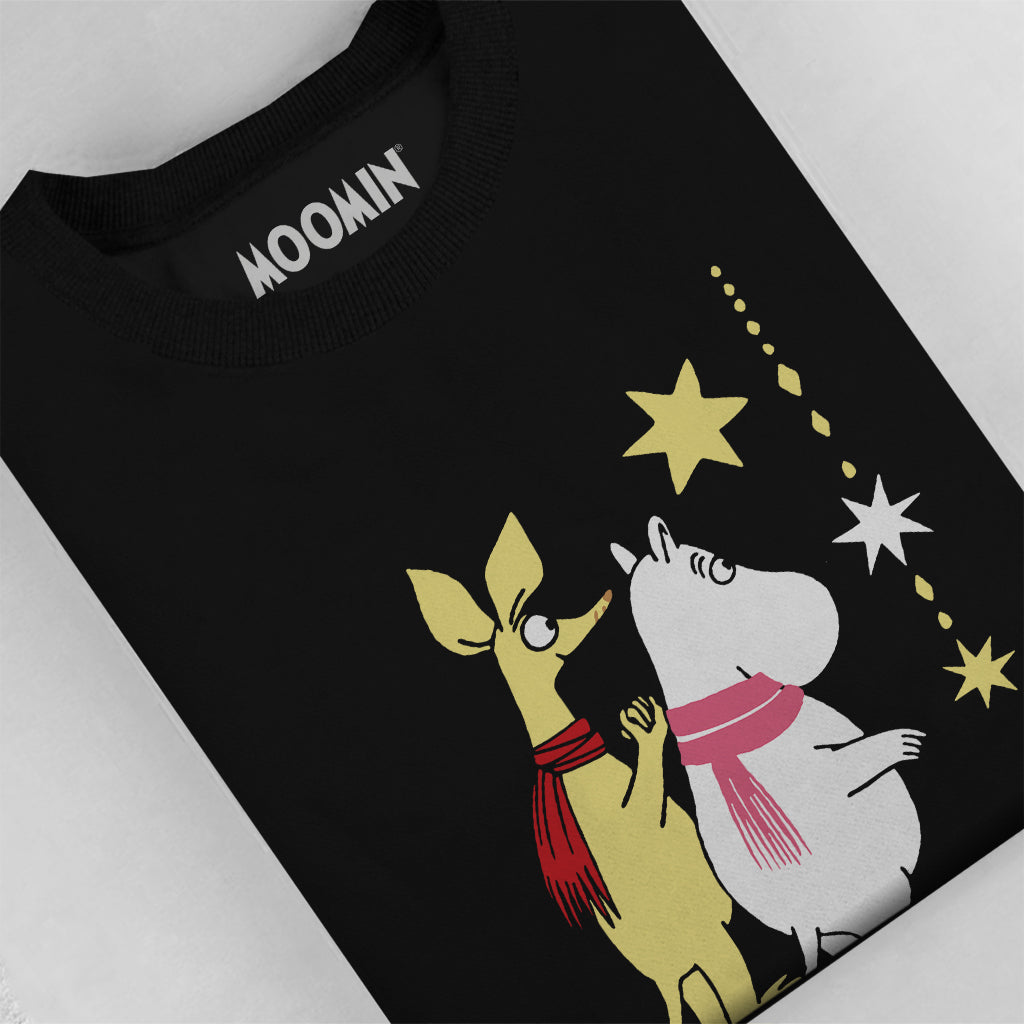 Sniff's Winter Star with Moomintroll Adult Sweatshirt