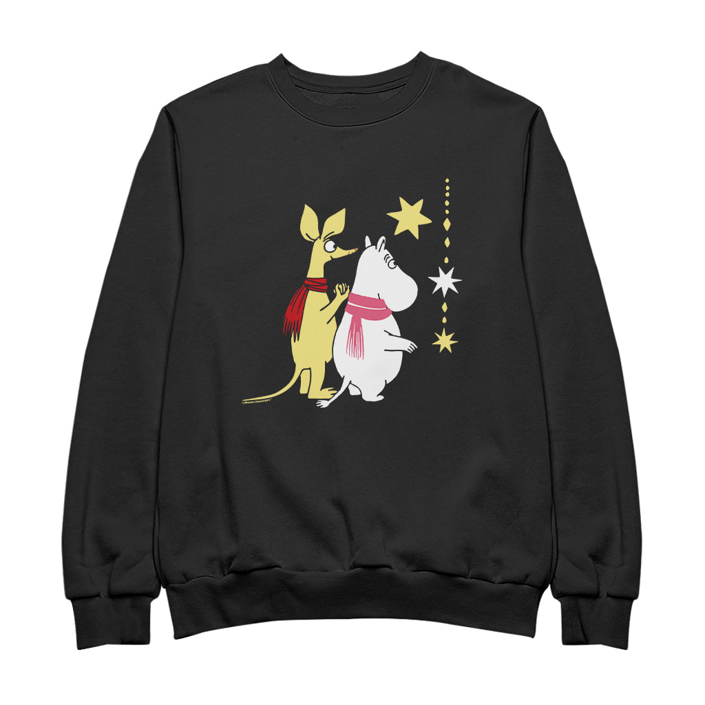 Sniff's Winter Star with Moomintroll Adult Sweatshirt