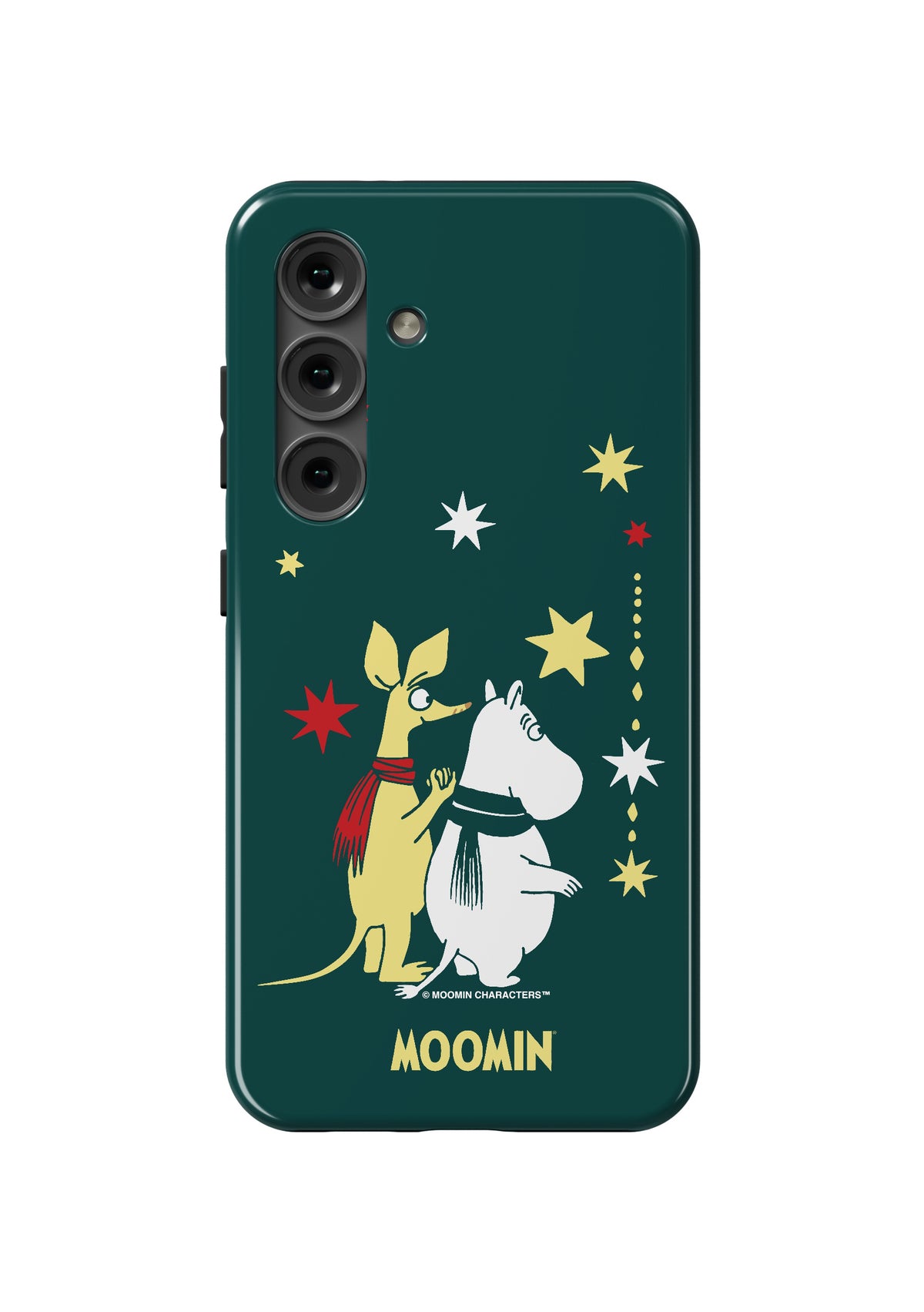 Sniff's Winter Star with Moomintroll Galaxy Tough Case