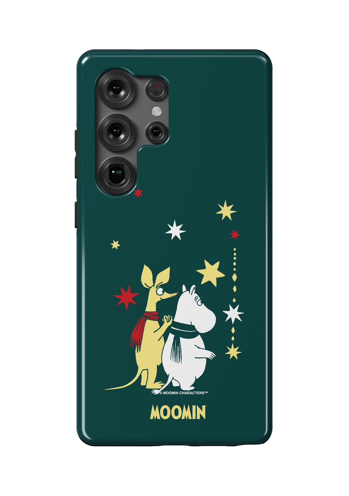 Sniff's Winter Star with Moomintroll Galaxy Tough Case