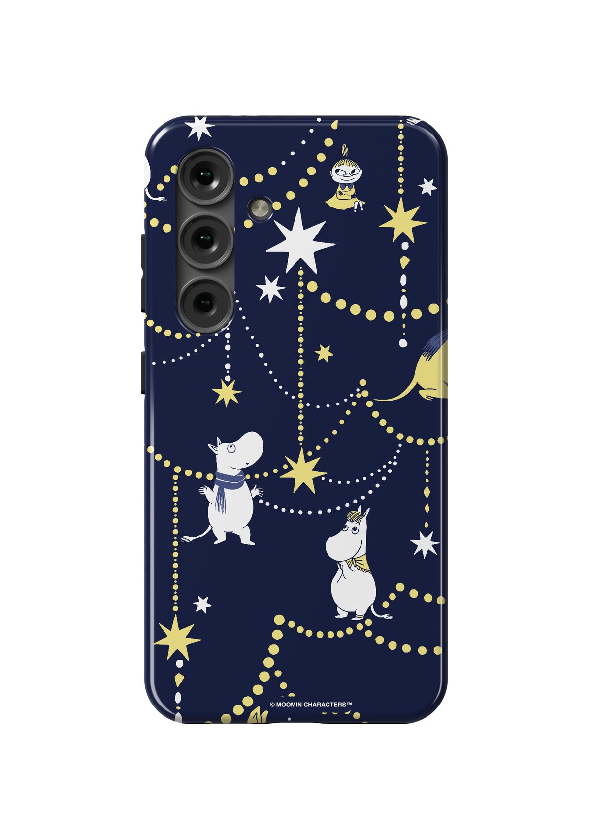 Moomin Sniff's Winter Star Hanging Decorations Galaxy Tough Case
