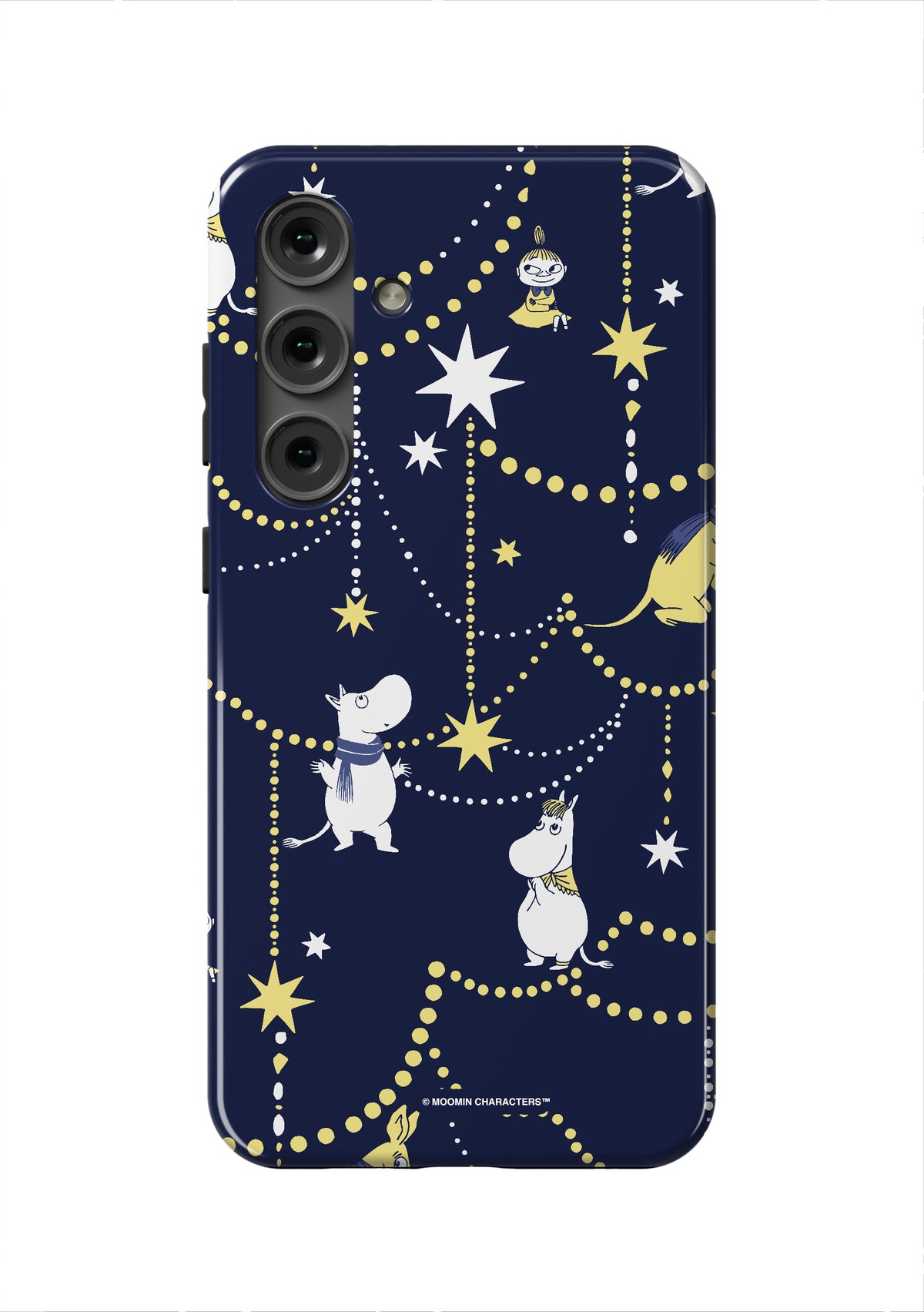 Moomin Sniff's Winter Star Hanging Decorations Galaxy Tough Case