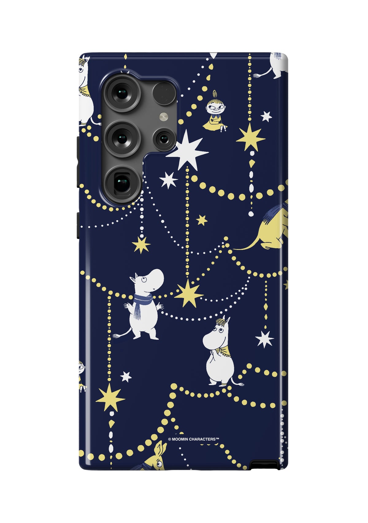 Moomin Sniff's Winter Star Hanging Decorations Galaxy Tough Case