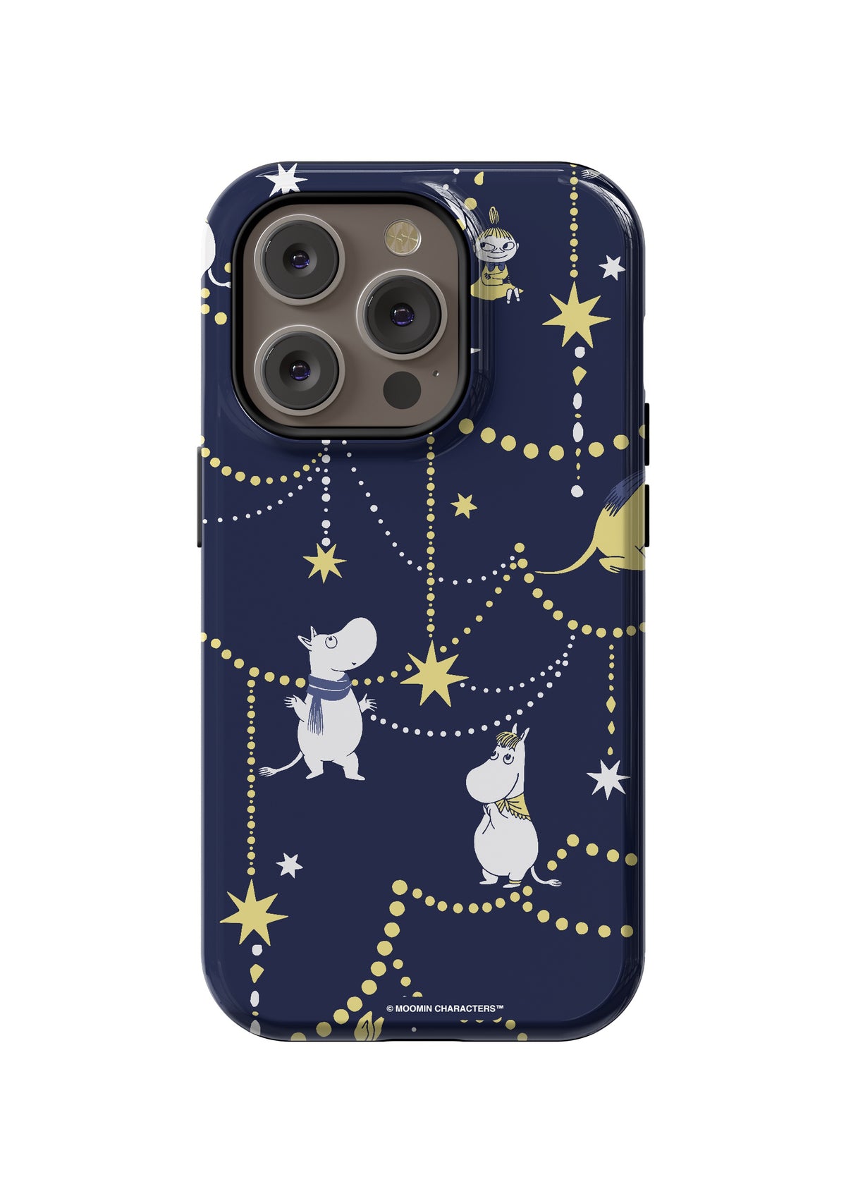 Moomin Sniffs Winter Star Hanging Decorations Apple iPhone MagSafe Tough Case