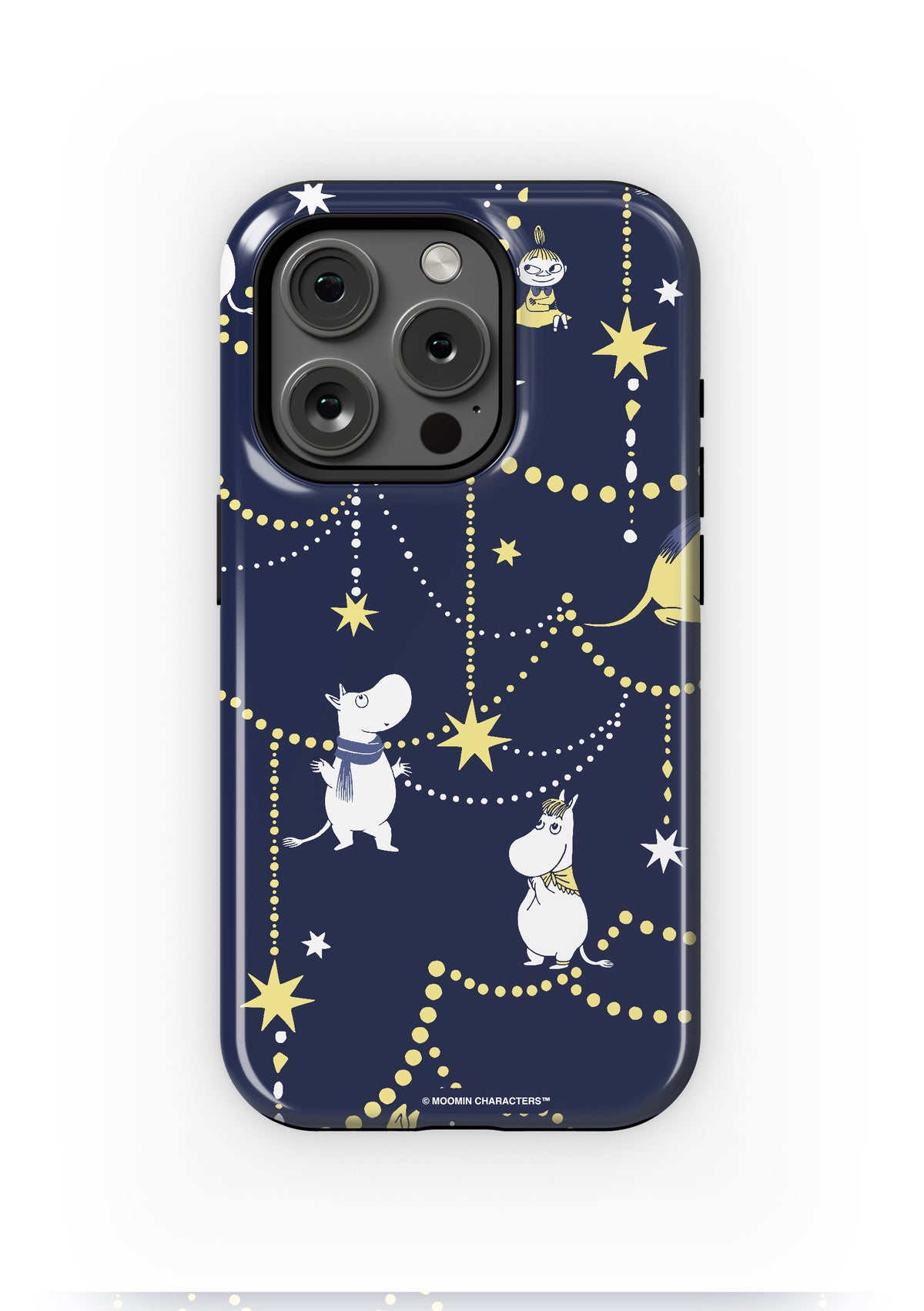 Moomin Sniffs Winter Star Hanging Decorations Apple iPhone MagSafe Tough Case