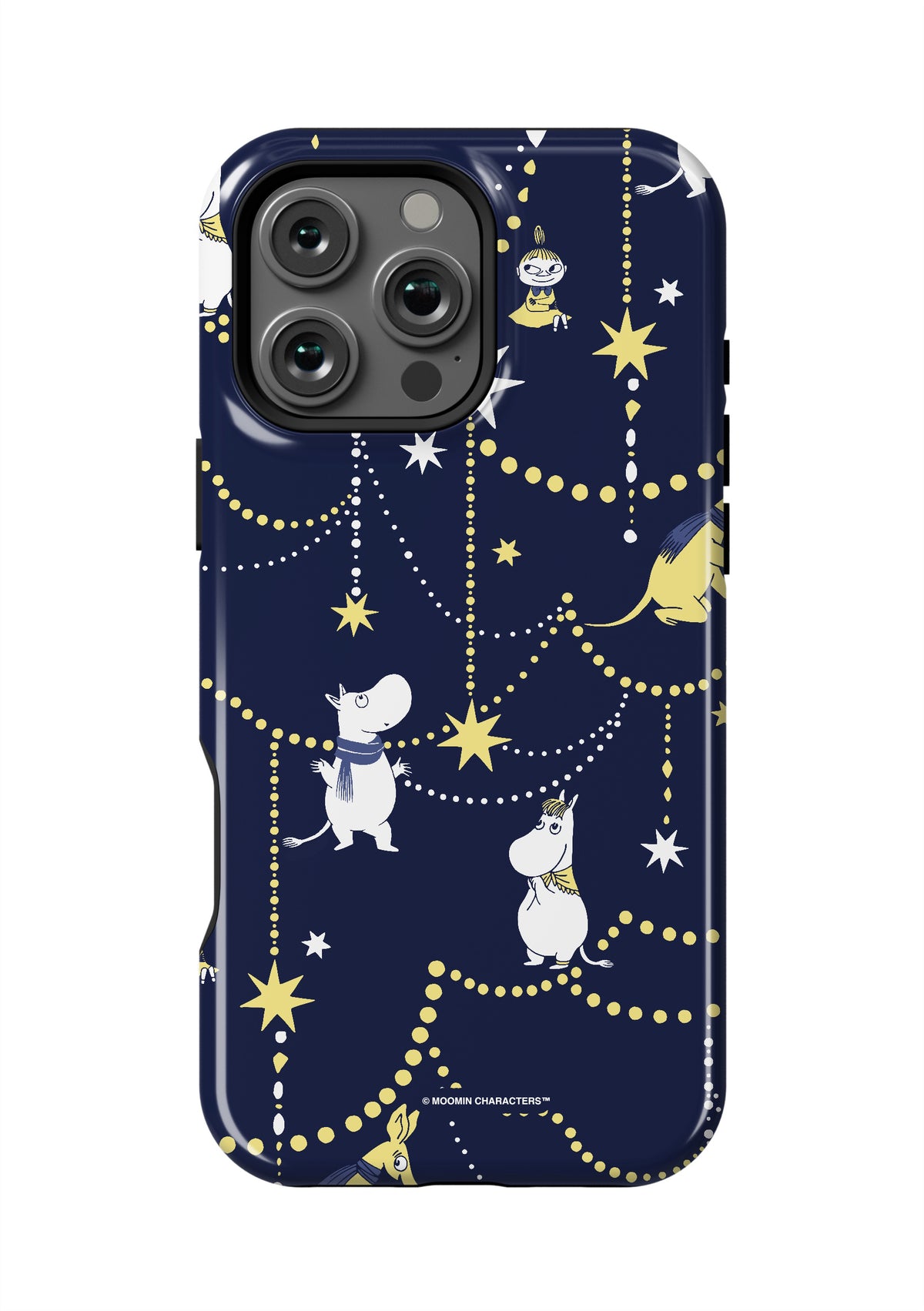 Moomin Sniffs Winter Star Hanging Decorations Apple iPhone MagSafe Tough Case