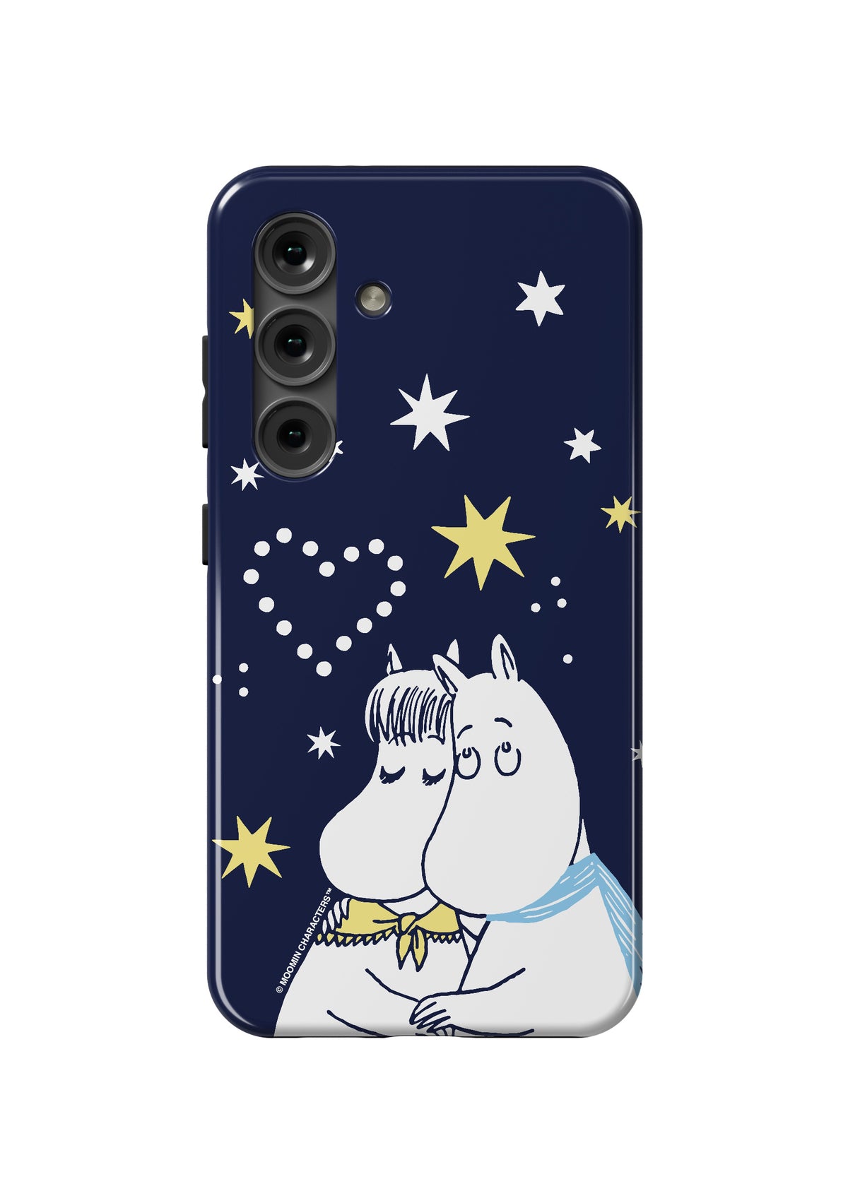 Sniffs Winter Star Moomintroll & Snorkmaiden Galaxy Tough Case