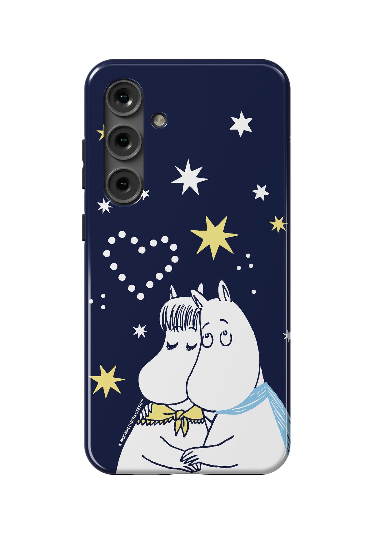 Sniffs Winter Star Moomintroll & Snorkmaiden Galaxy Tough Case