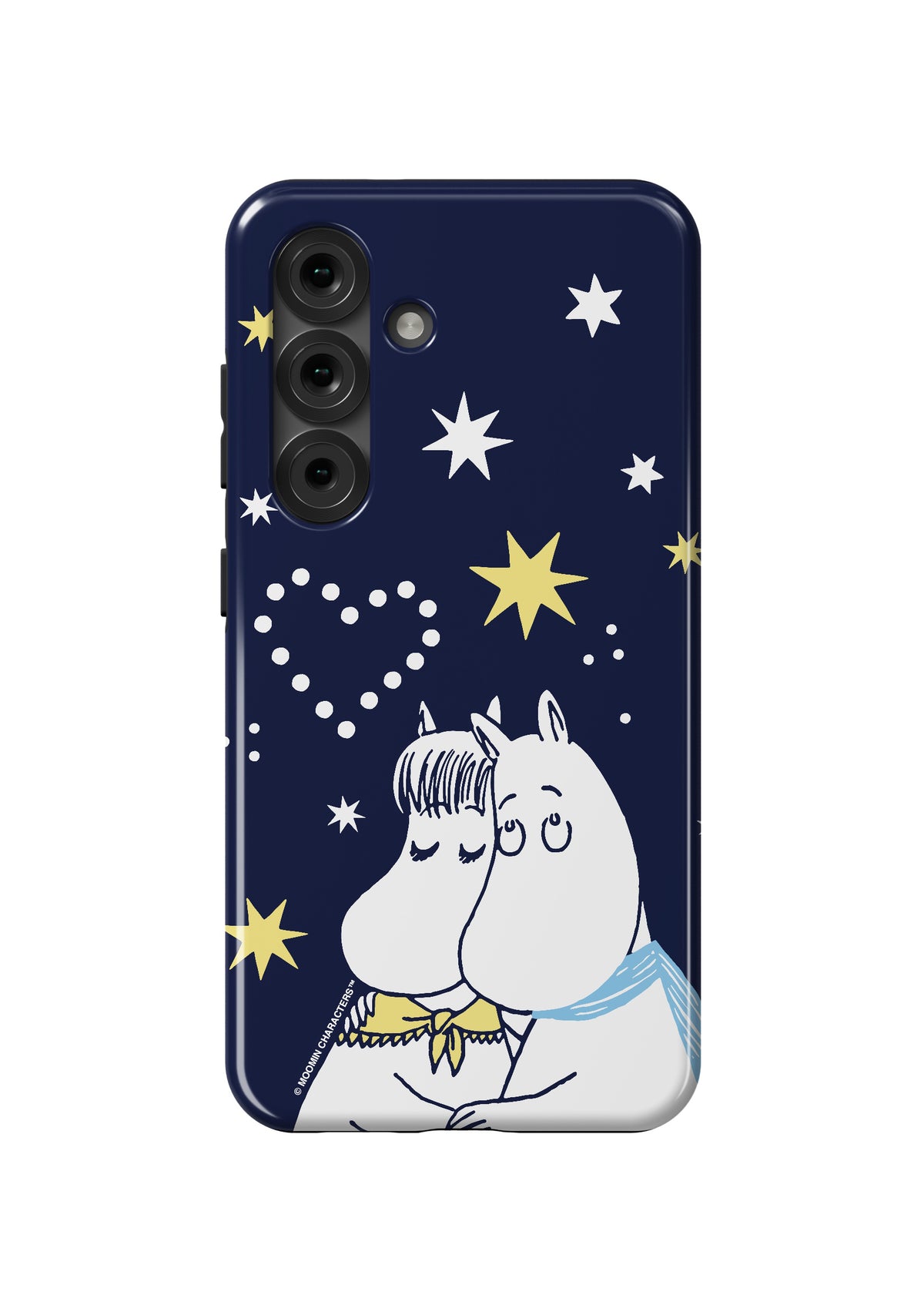Sniffs Winter Star Moomintroll & Snorkmaiden Galaxy Tough Case