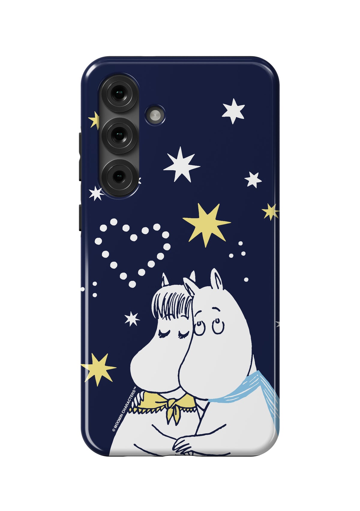 Sniffs Winter Star Moomintroll & Snorkmaiden Galaxy Tough Case