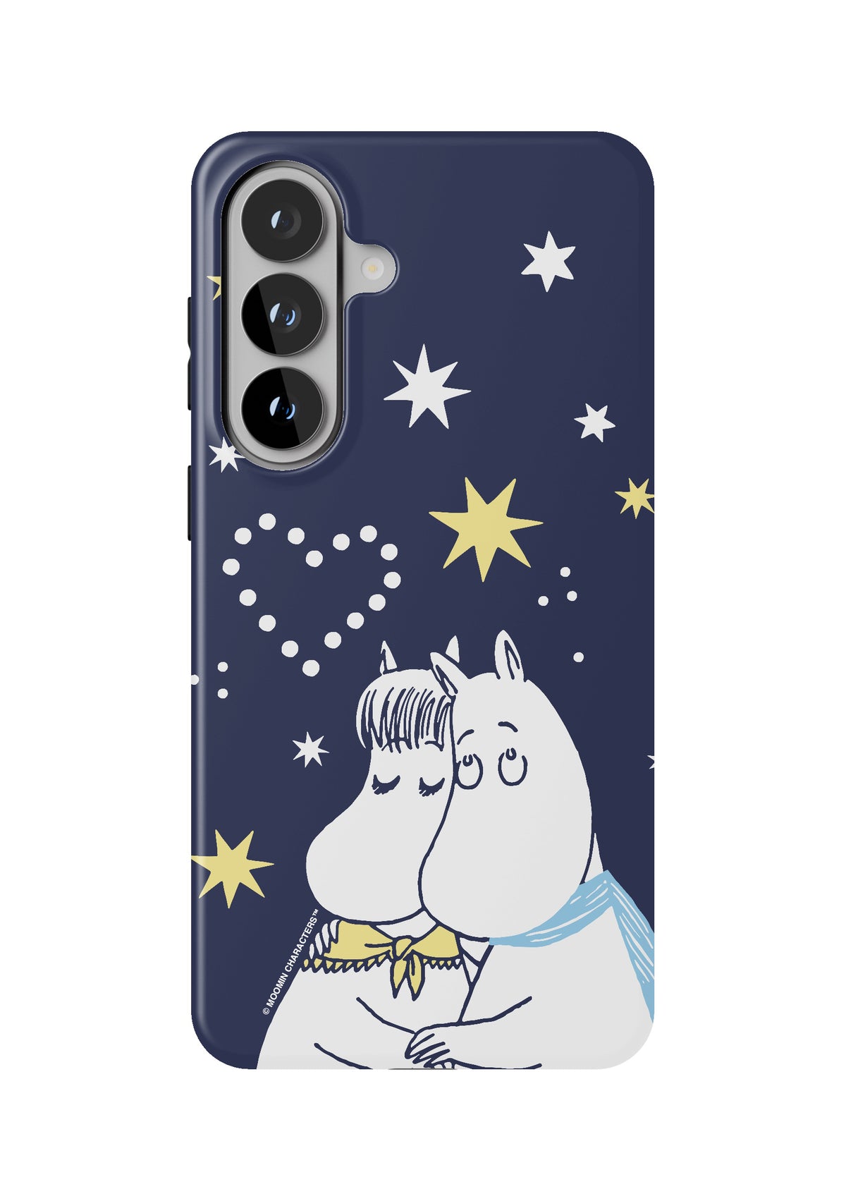 Sniffs Winter Star Moomintroll & Snorkmaiden Galaxy Tough Case