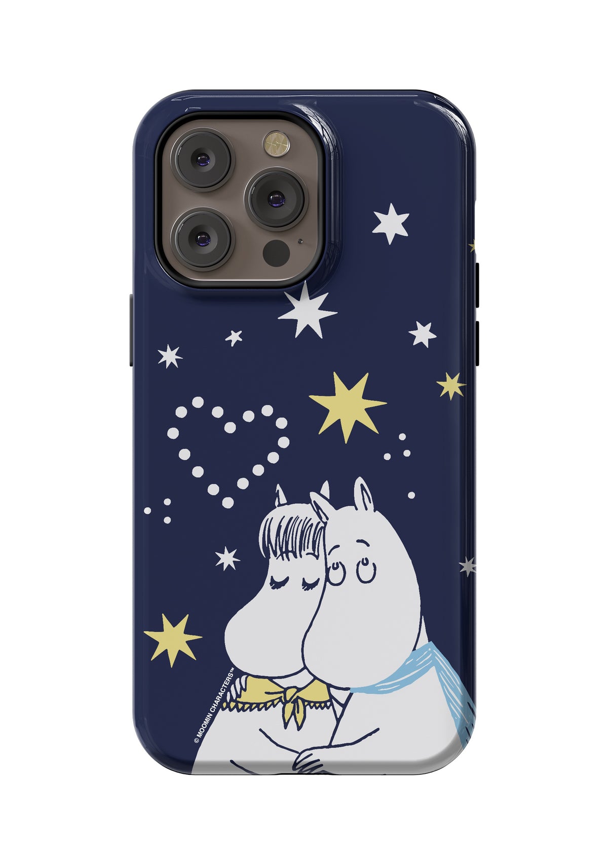 Sniff's Winter Star Moomintroll & Snorkmaiden Apple iPhone MagSafe Tough Case