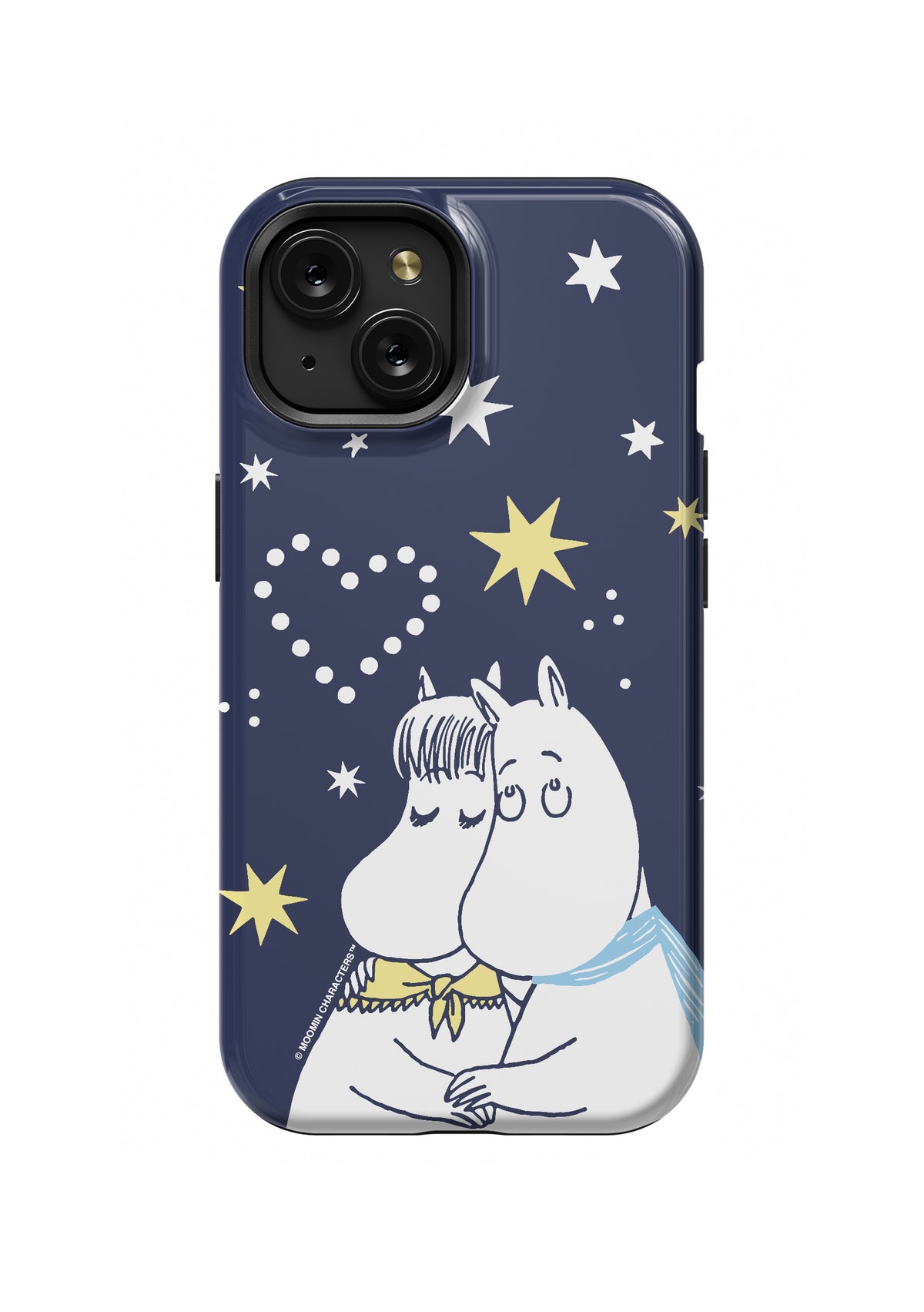 Sniff's Winter Star Moomintroll & Snorkmaiden Apple iPhone MagSafe Tough Case
