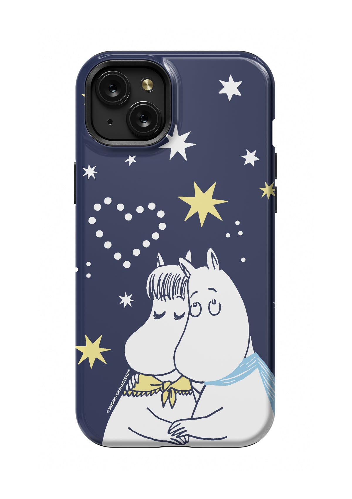 Sniff's Winter Star Moomintroll & Snorkmaiden Apple iPhone MagSafe Tough Case
