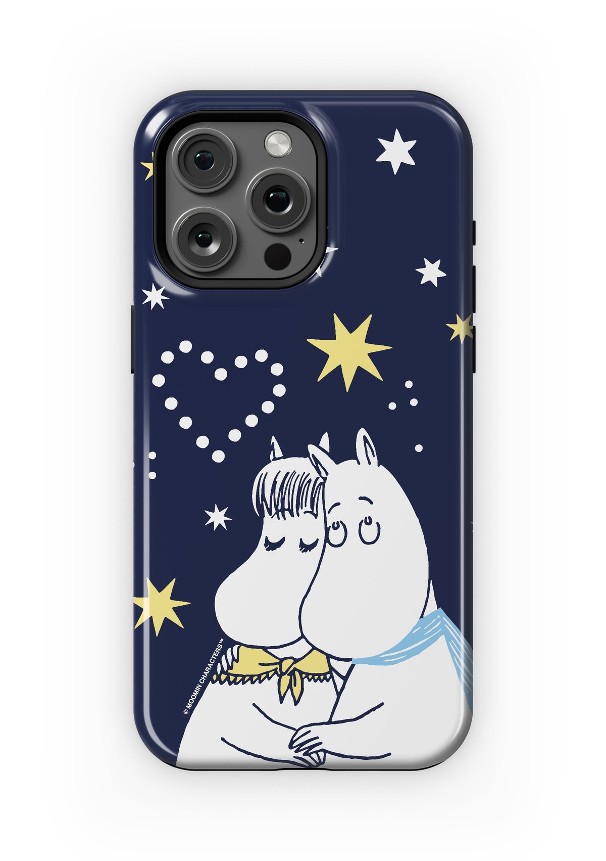 Sniff's Winter Star Moomintroll & Snorkmaiden Apple iPhone MagSafe Tough Case