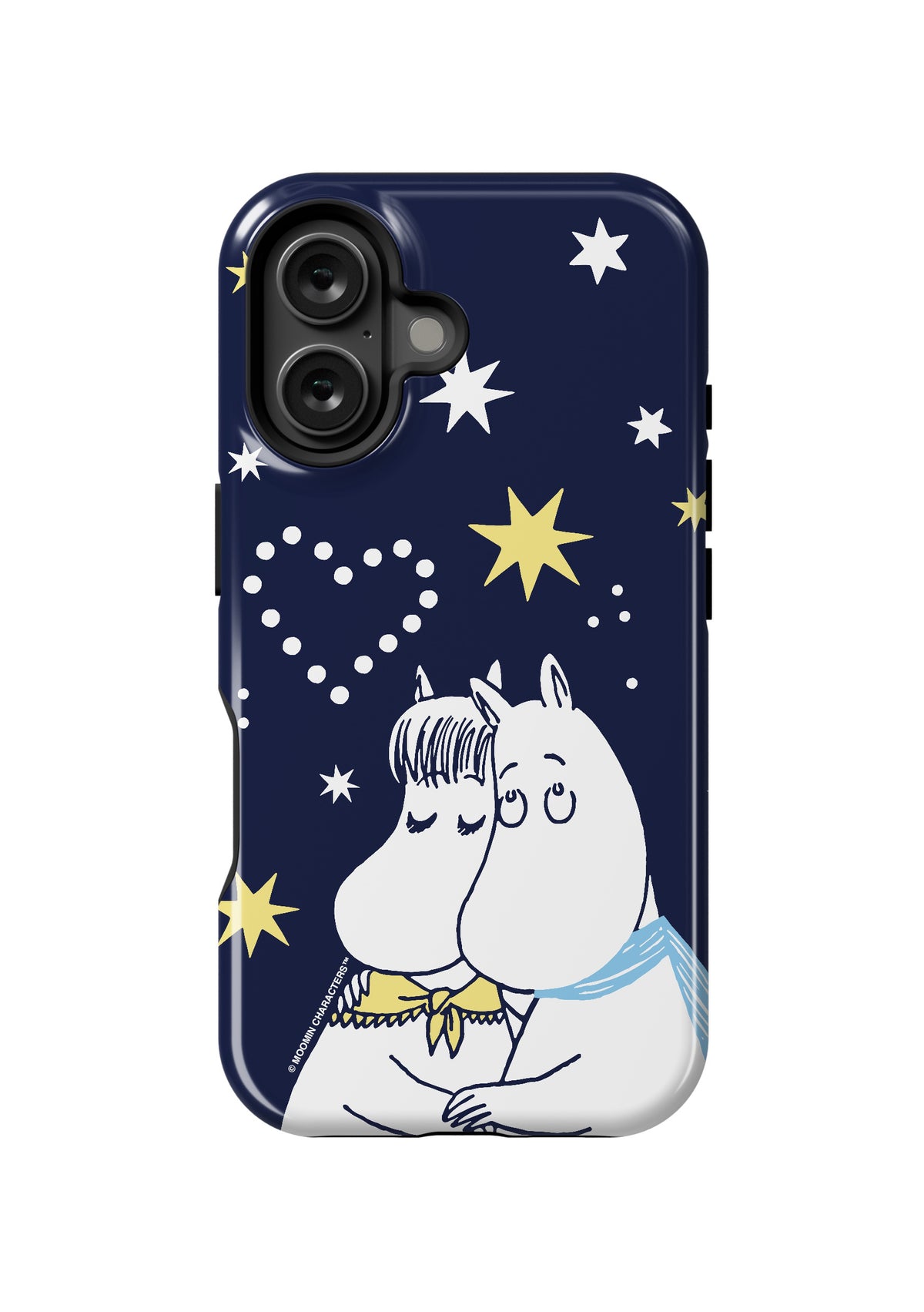 Sniff's Winter Star Moomintroll & Snorkmaiden Apple iPhone MagSafe Tough Case