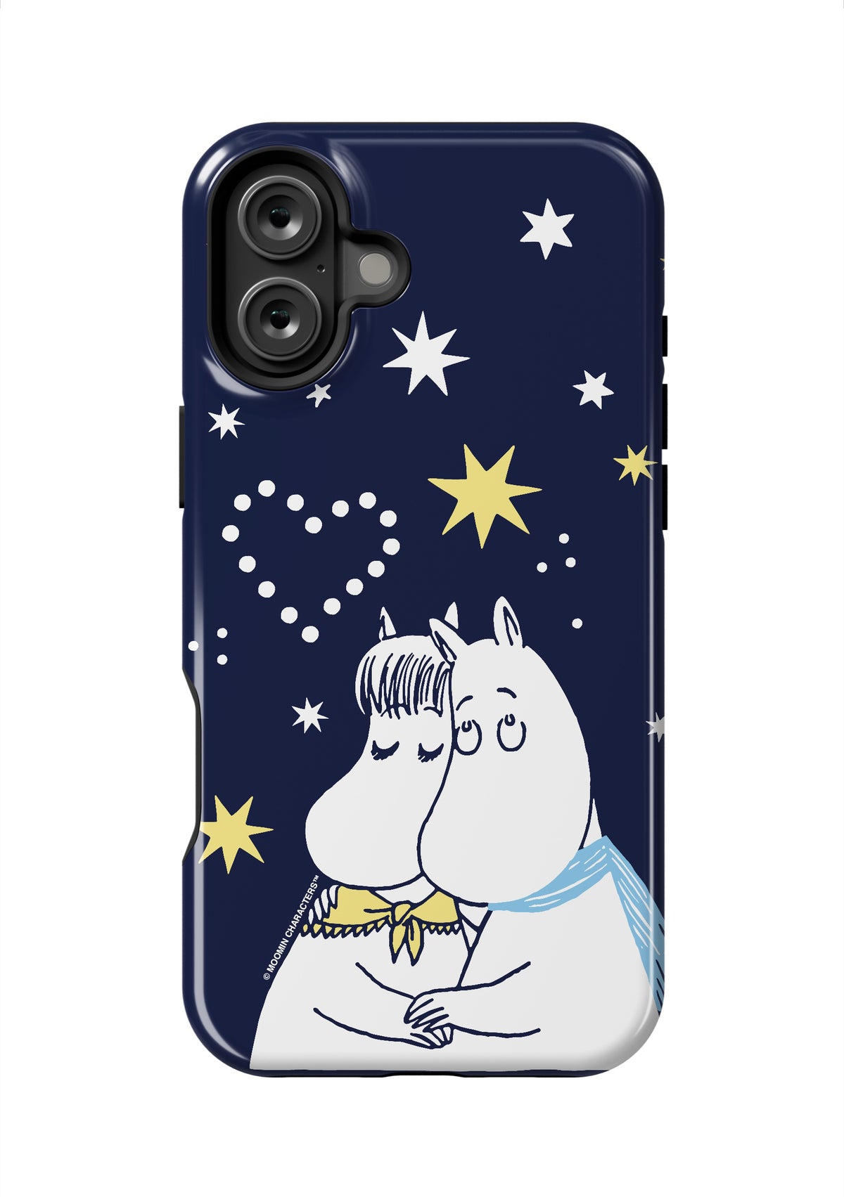 Sniff's Winter Star Moomintroll & Snorkmaiden Apple iPhone MagSafe Tough Case