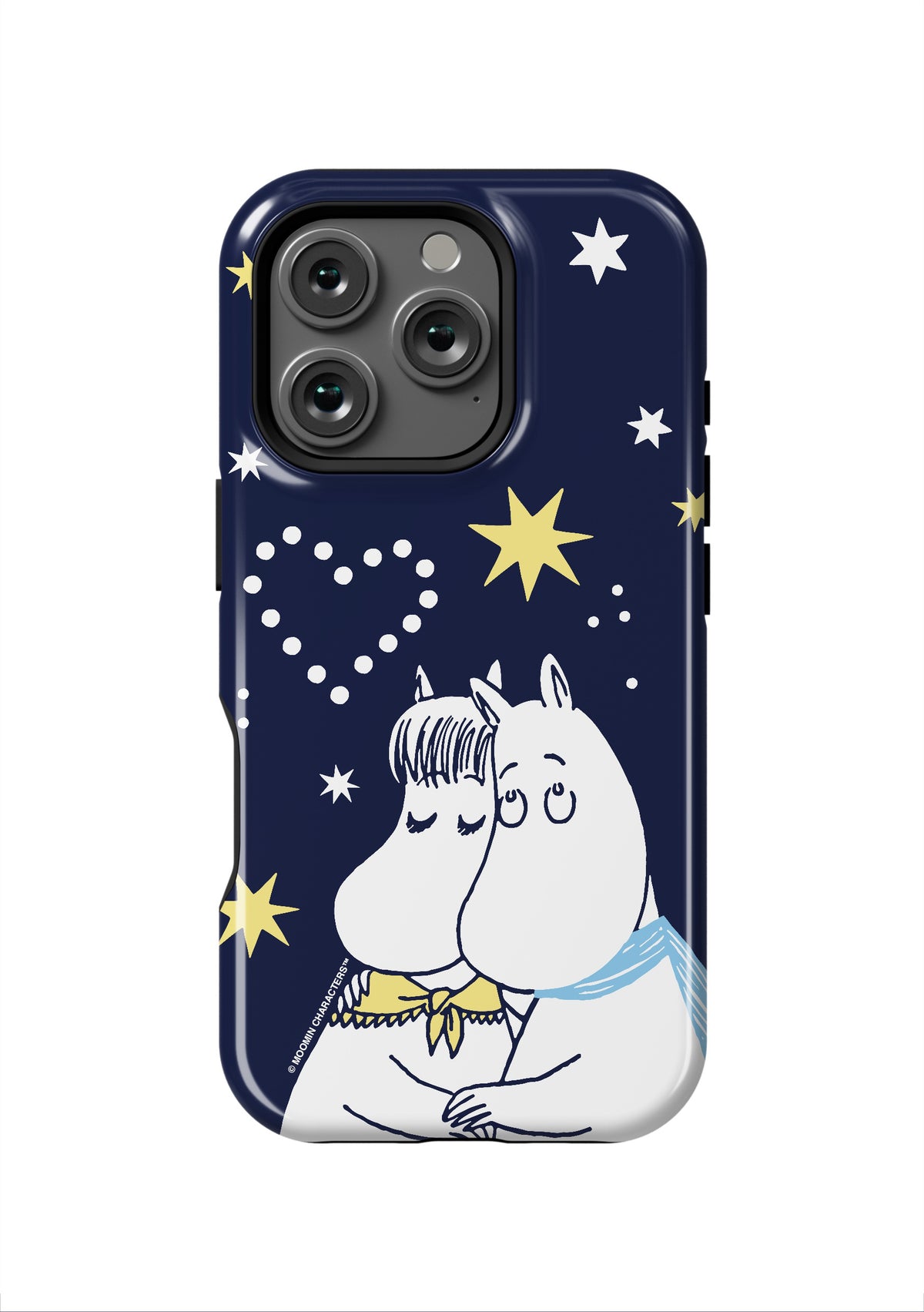 Sniff's Winter Star Moomintroll & Snorkmaiden Apple iPhone MagSafe Tough Case