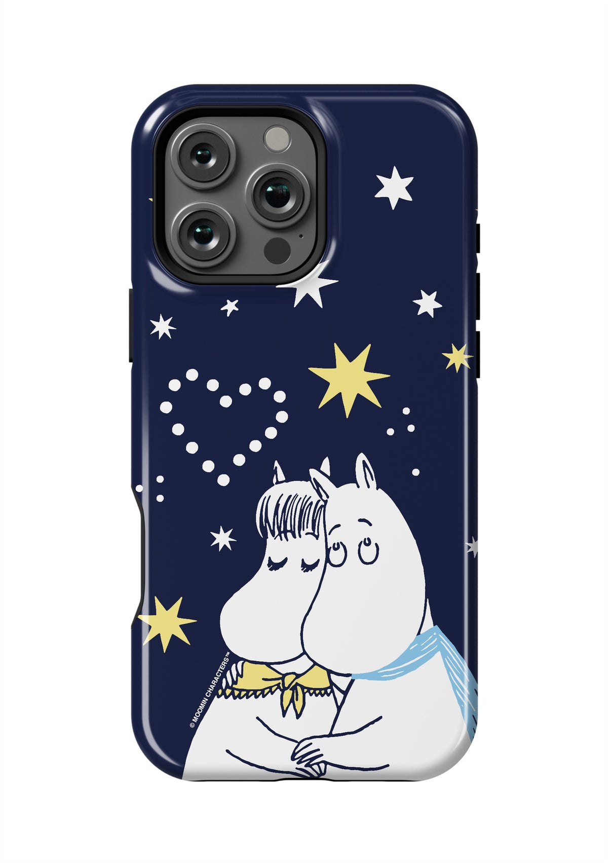 Sniff's Winter Star Moomintroll & Snorkmaiden Apple iPhone MagSafe Tough Case