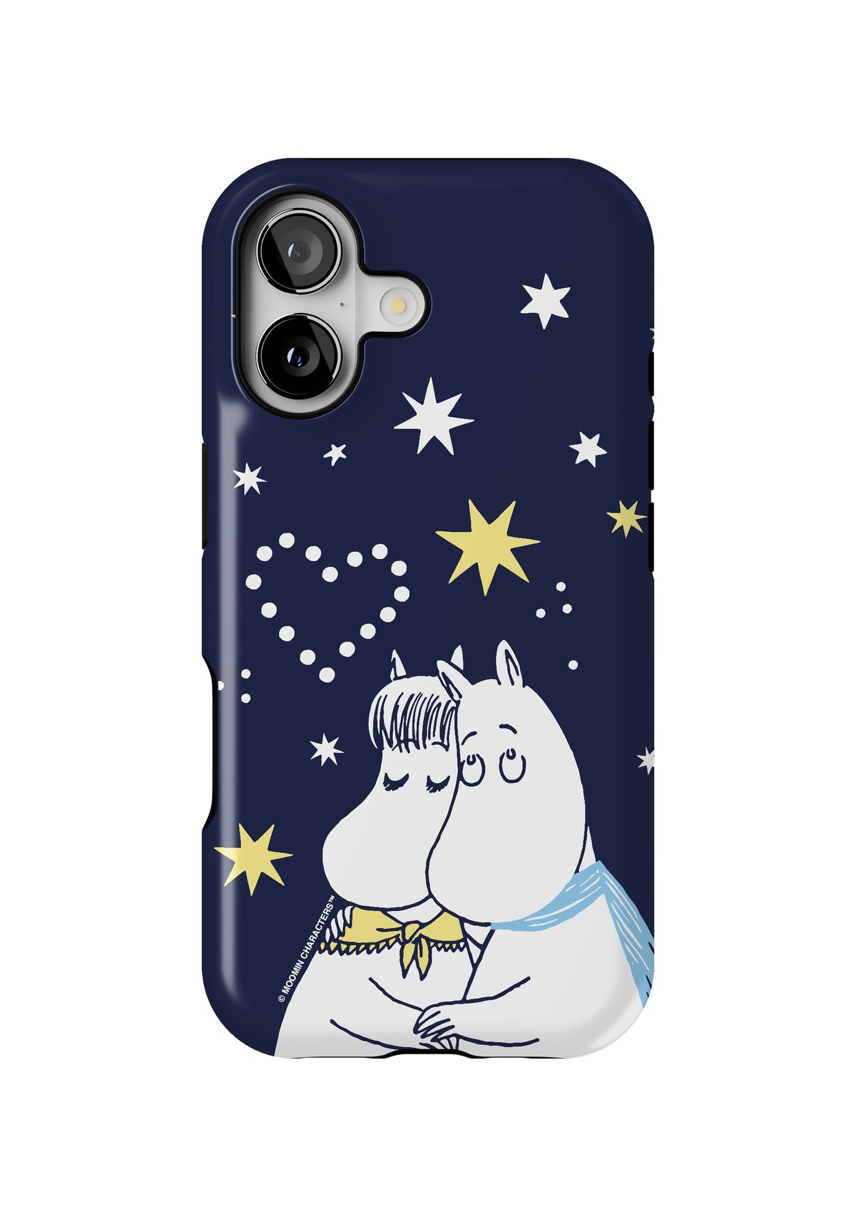 Sniff's Winter Star Moomintroll & Snorkmaiden Apple iPhone MagSafe Tough Case