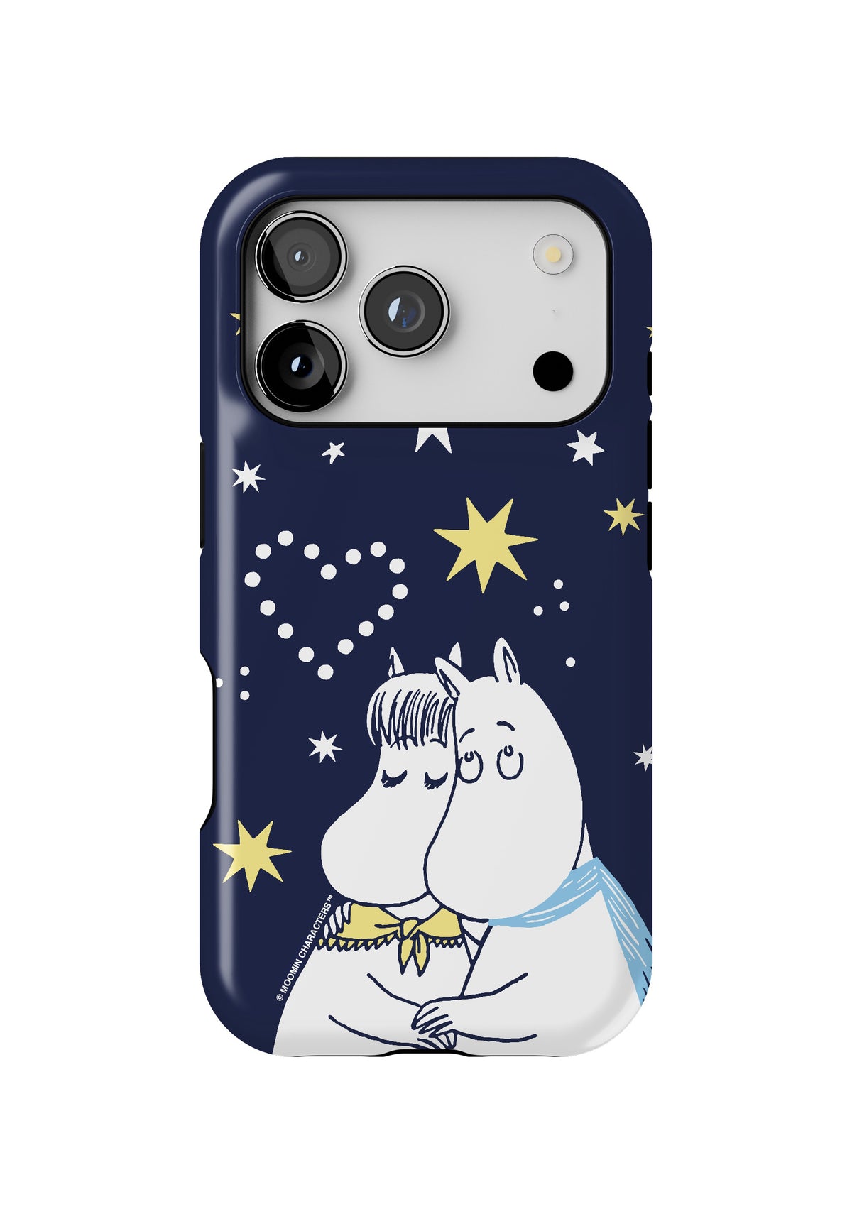 Sniff's Winter Star Moomintroll & Snorkmaiden Apple iPhone MagSafe Tough Case
