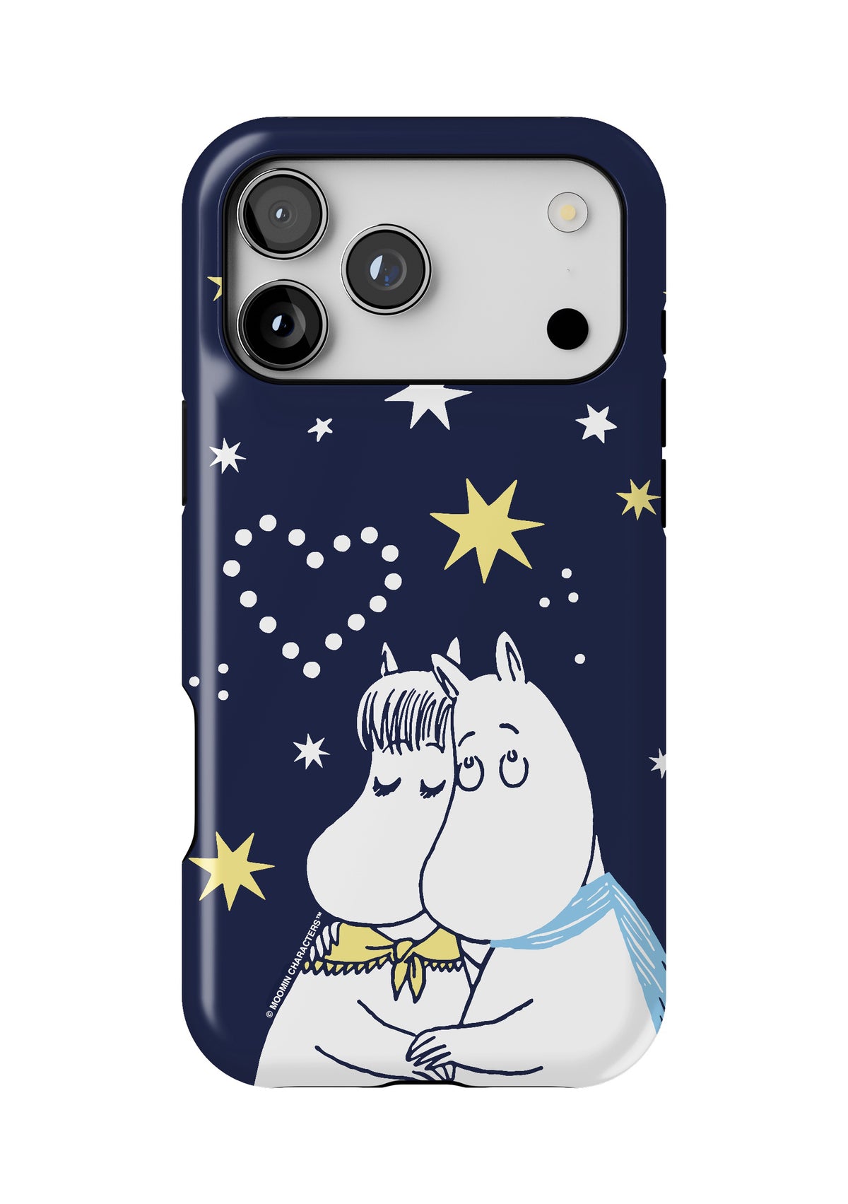 Sniff's Winter Star Moomintroll & Snorkmaiden Apple iPhone MagSafe Tough Case