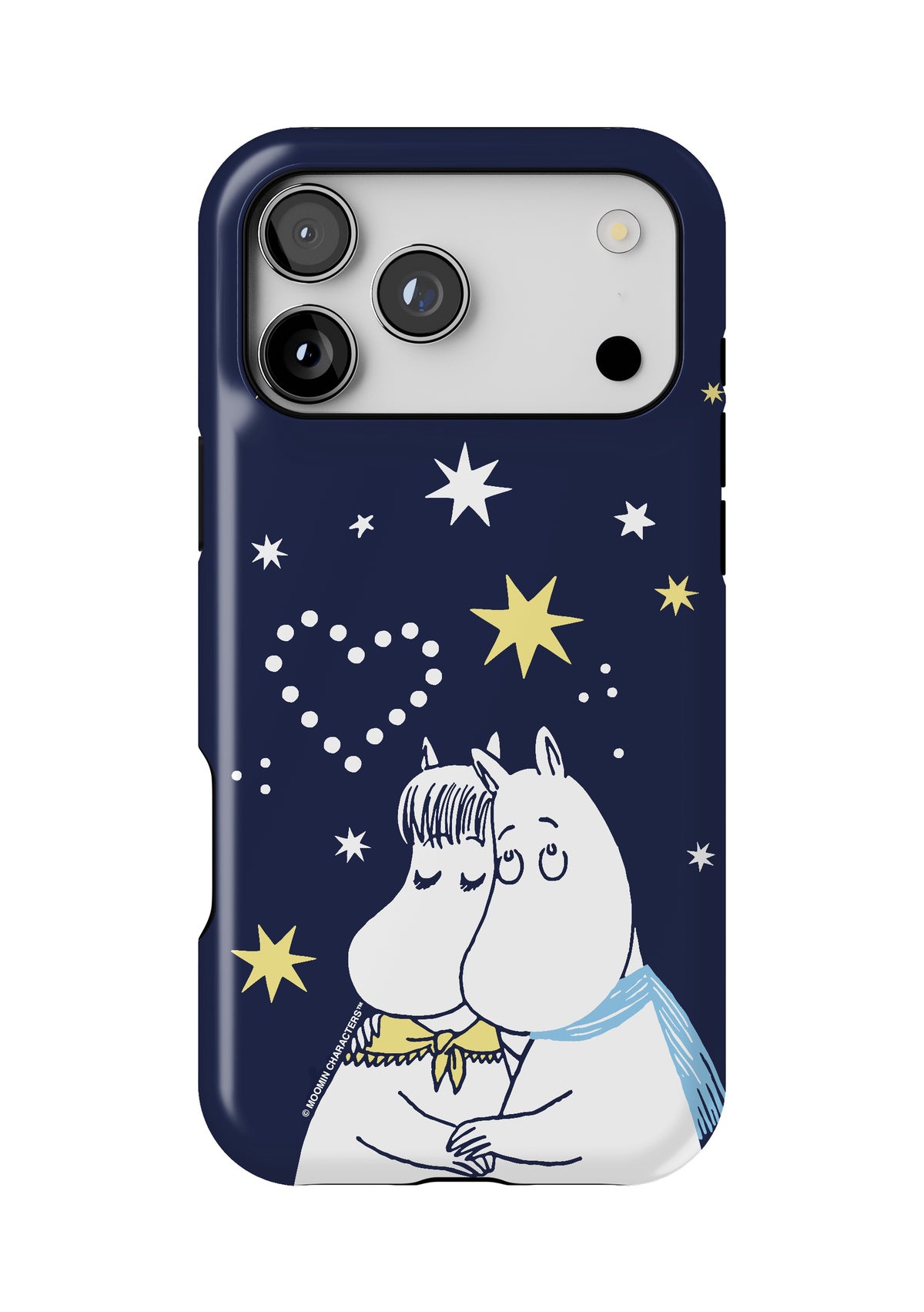 Sniff's Winter Star Moomintroll & Snorkmaiden Apple iPhone MagSafe Tough Case