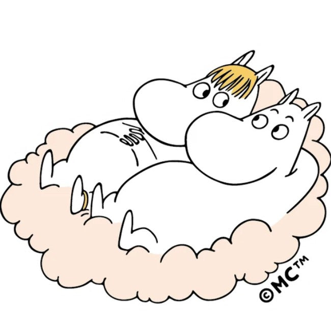Moomin Cozy Cloud Snorkmaiden & Moomintroll Sticker