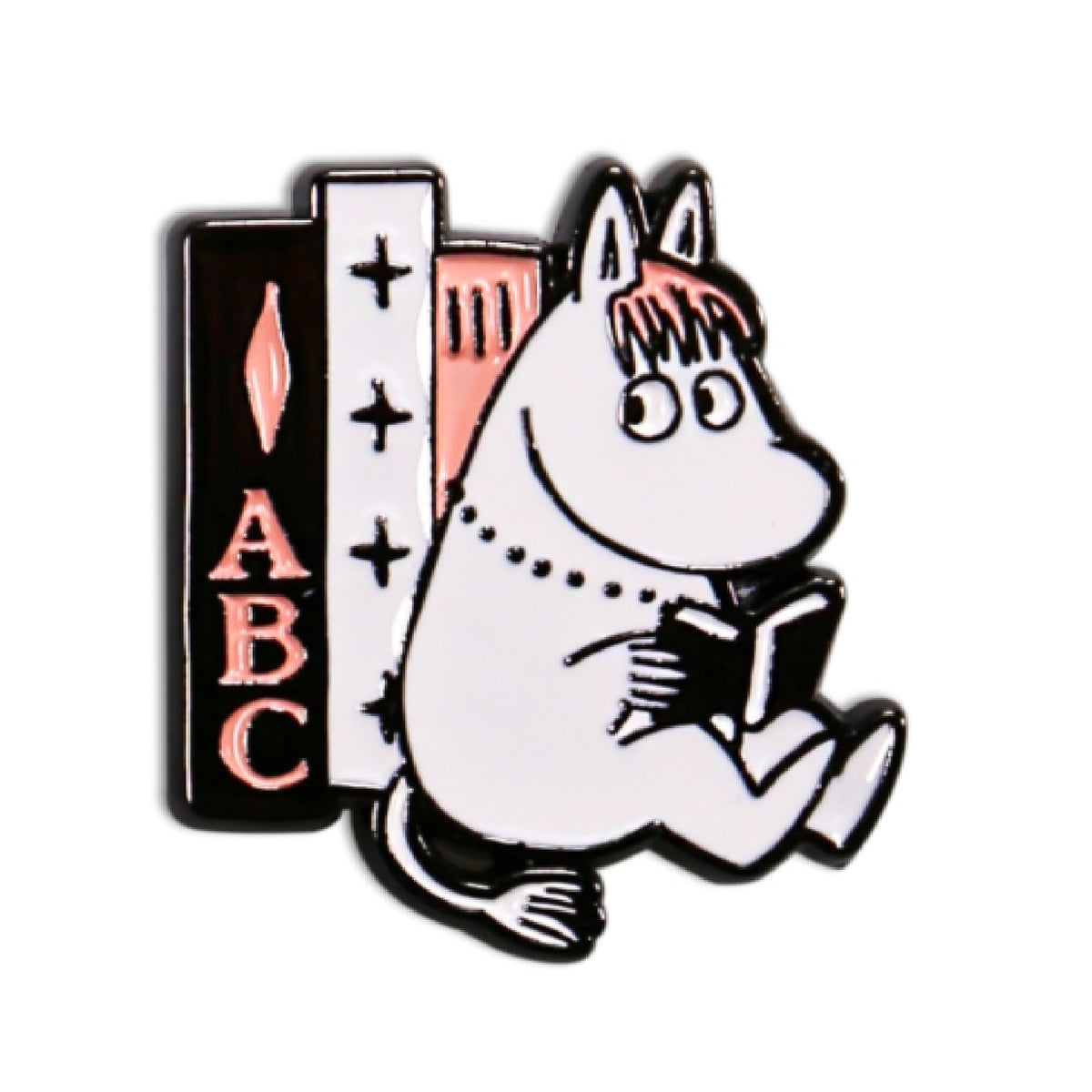 Moomin ABC Pin Badge Enamel - Half Moon Bay