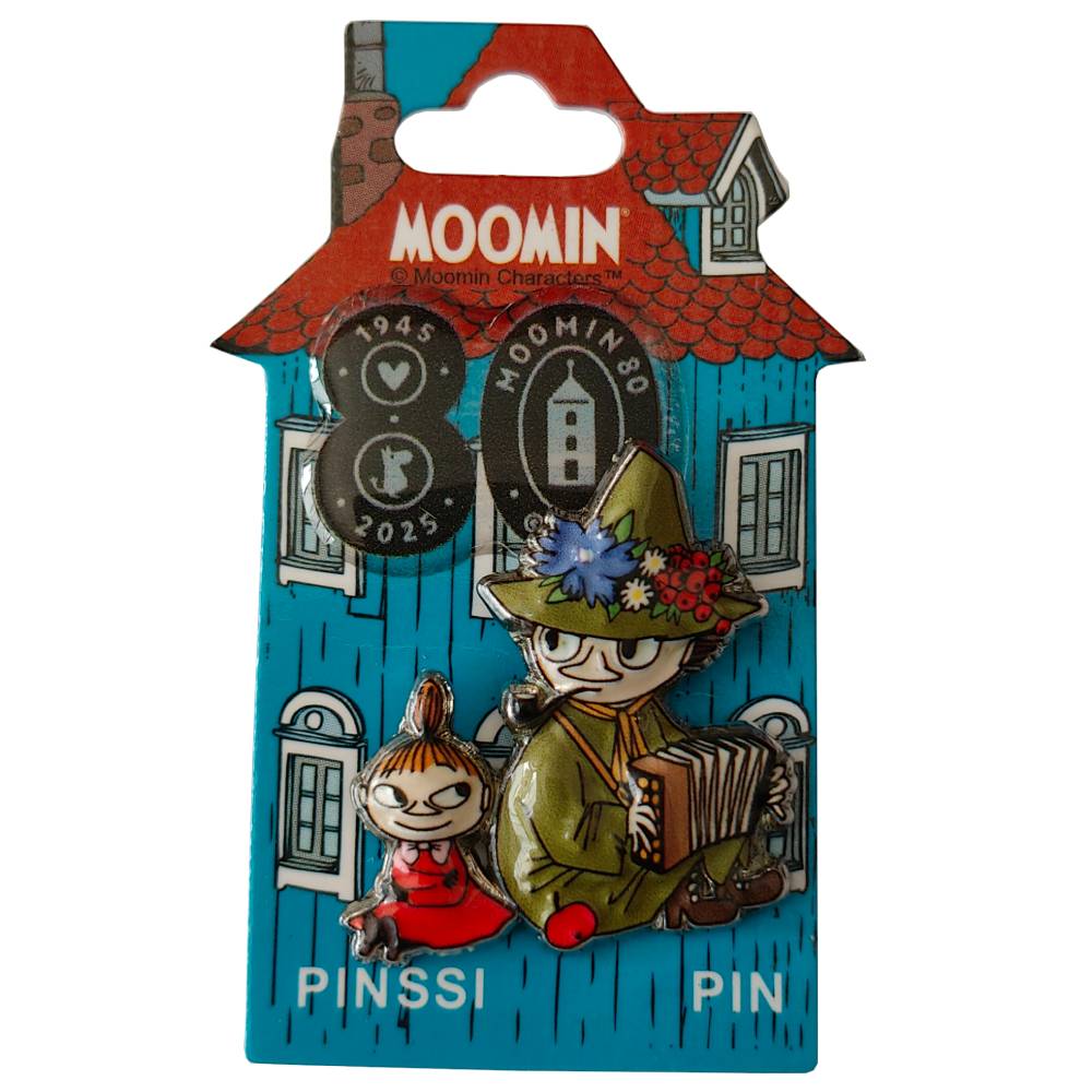 Little My &amp; Snufkin 3D Pin - TMF-Trade | Moomin Shop United States