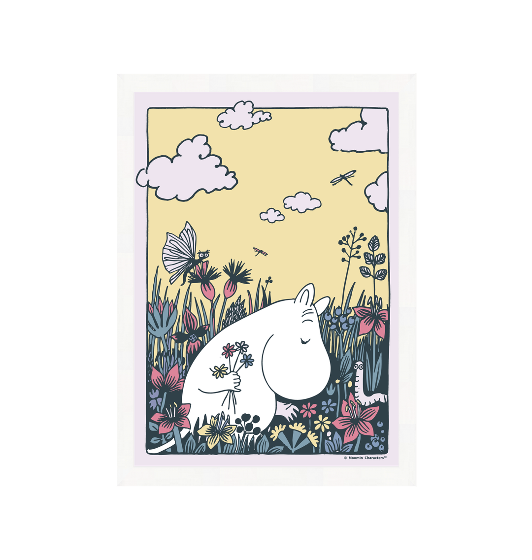 White Frame Fine art print Front