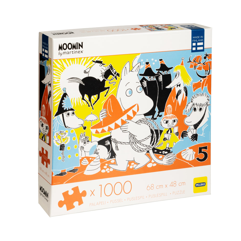 Moomin Comic Book Cover 5 Puzzle 1000 pcs - Martinex