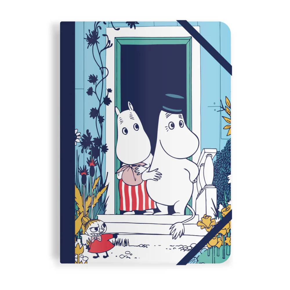 Moomin Riviera Softcover Notebook A5 - Half Moon Bay