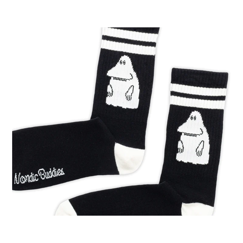 The Groke Retro Socks Black 9.5-13 - Nordicbuddies