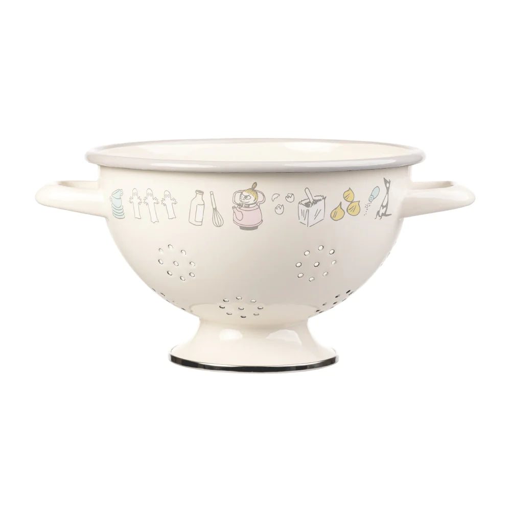 Moomin Bon Appétit Colander 7.9 inches - Muurla | Moomin Shop US