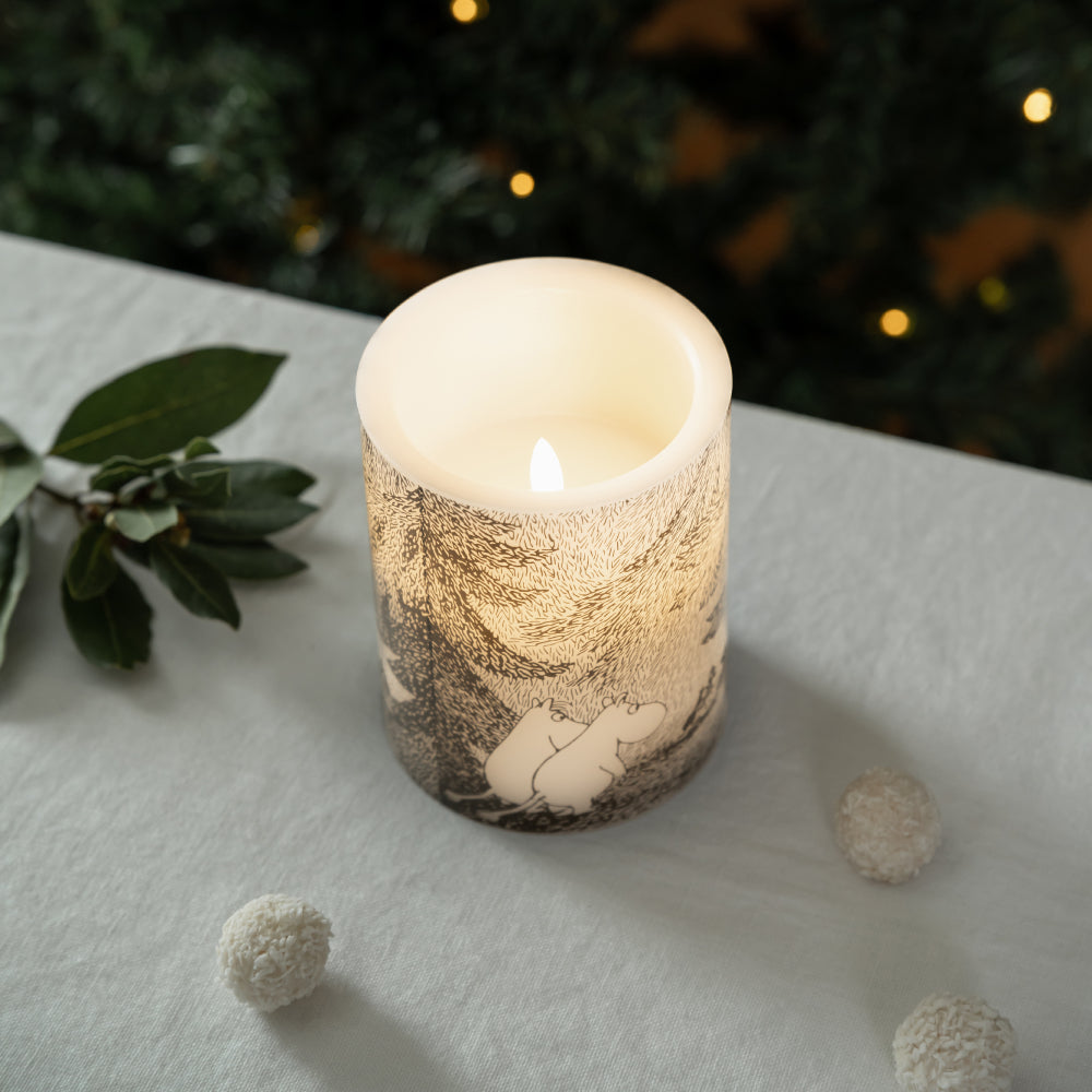 Moomin LED Candle Under The Trees 4.9 in - Muurla