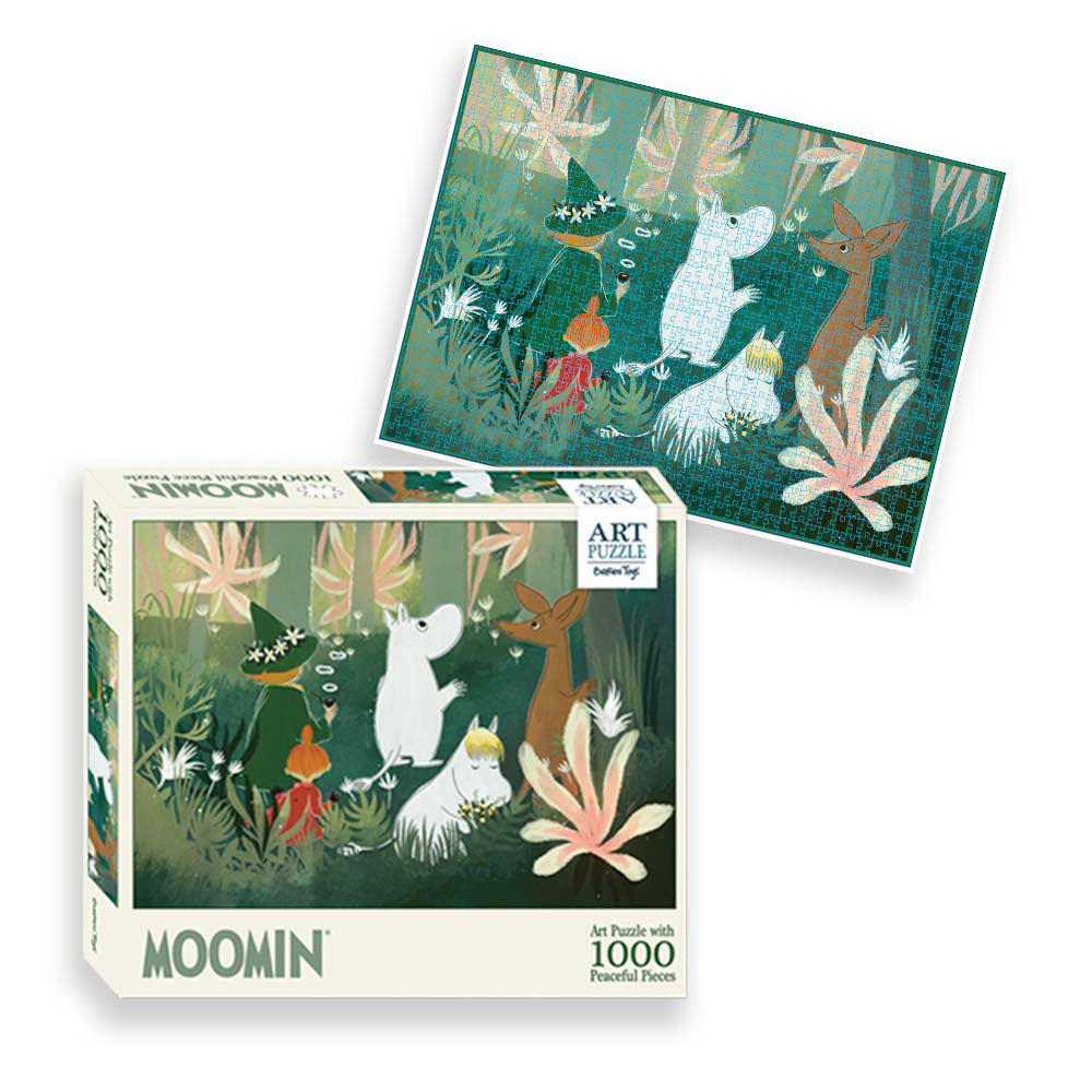 Moomin 1000 Pieces Art Puzzle Enchanted Forest - Barbo Toys