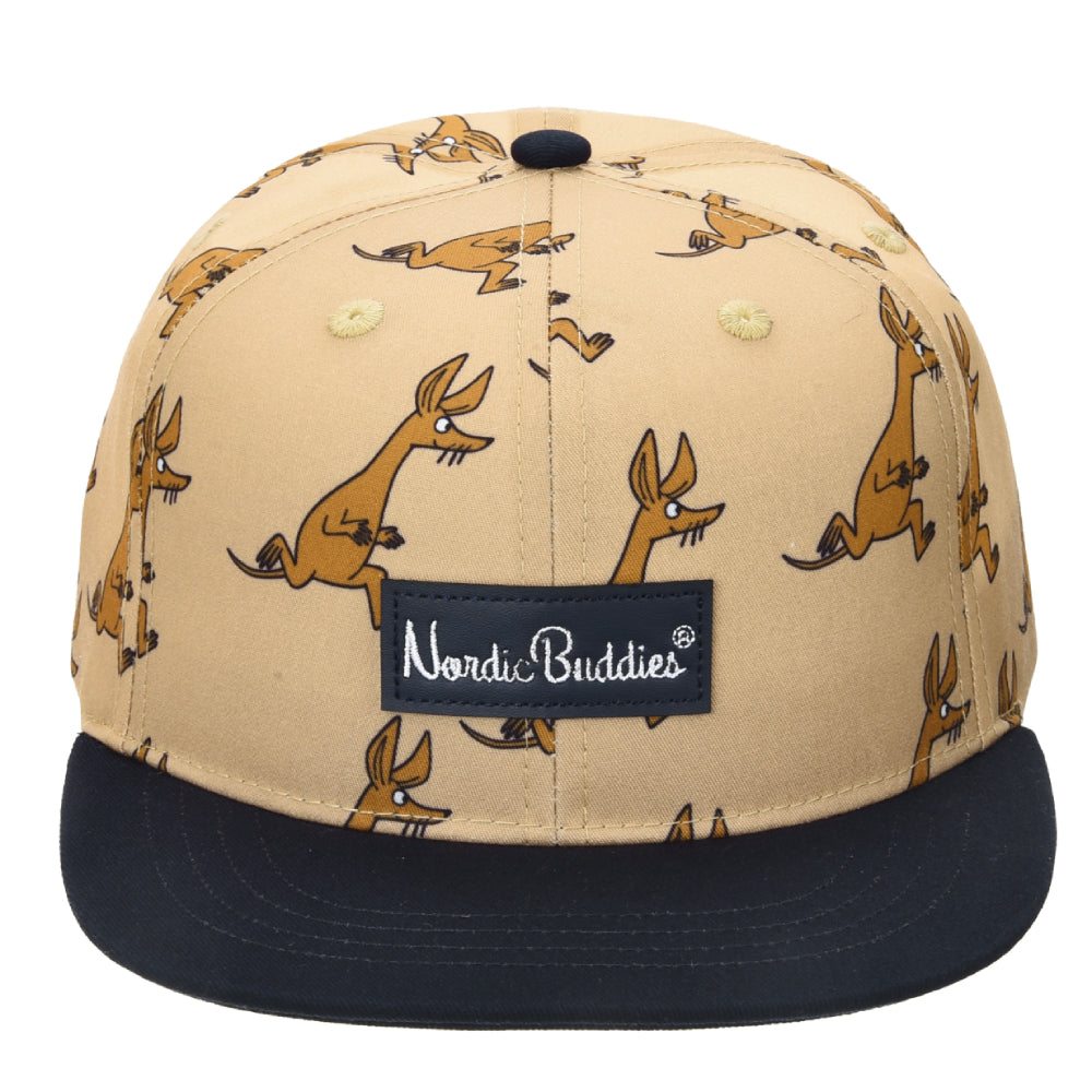 Sniff Running Kids Cap Beige - Nordicbuddies | Moomin Shop United States
