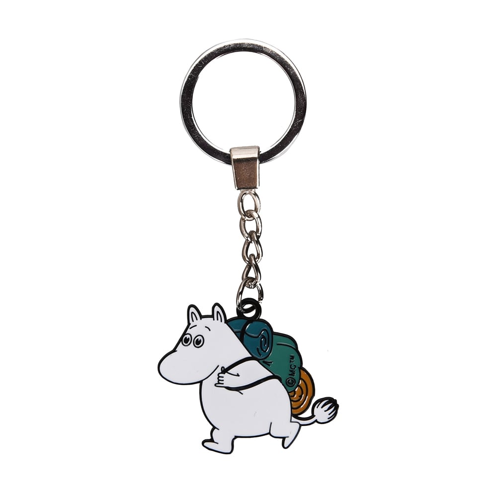 Moomintroll Adventuring Key Ring - Nordicbuddies | Moomin Shop United States